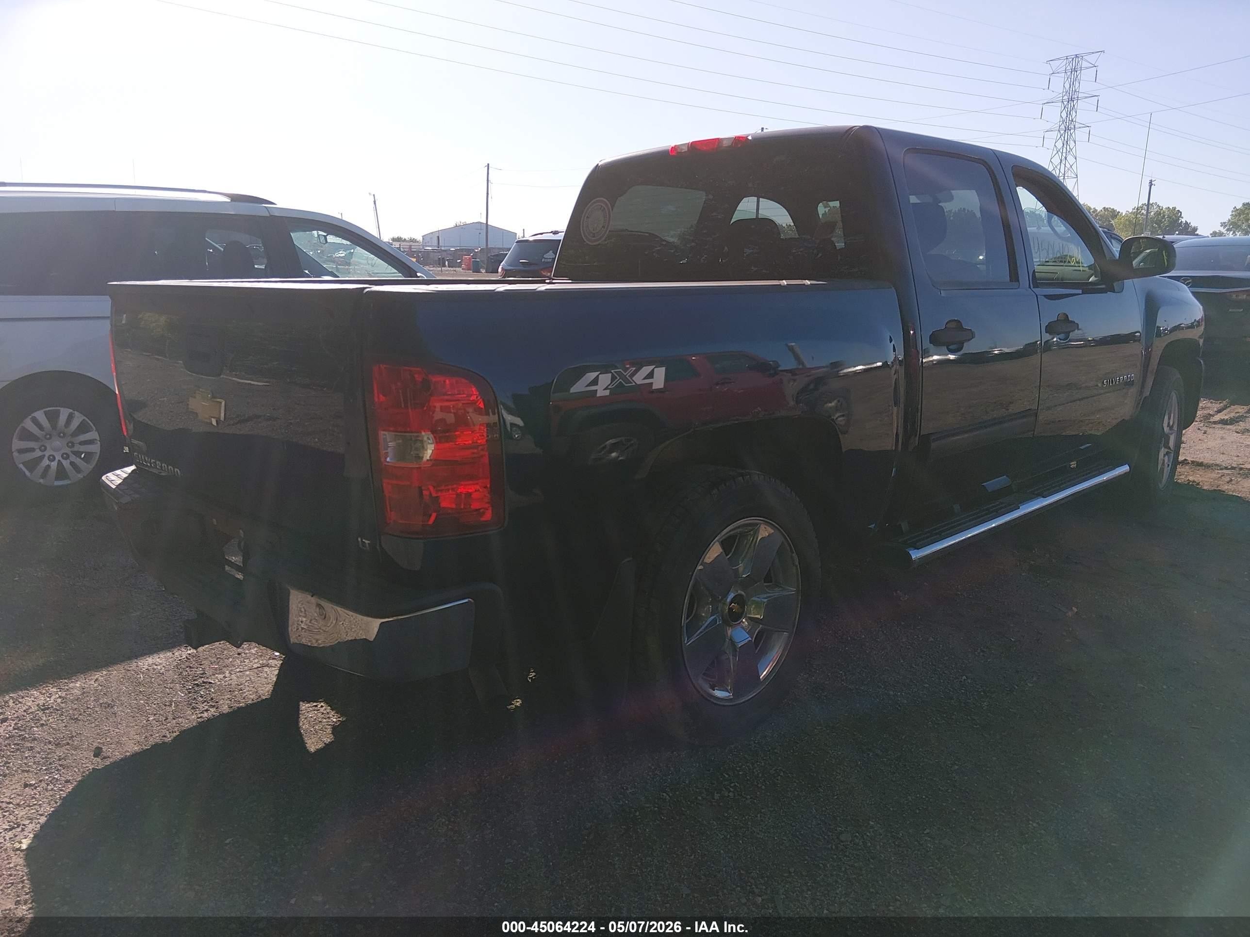 2011 Chevrolet Silverado 1500 Lt Blue vin: 3GCPKSE3XBG310761