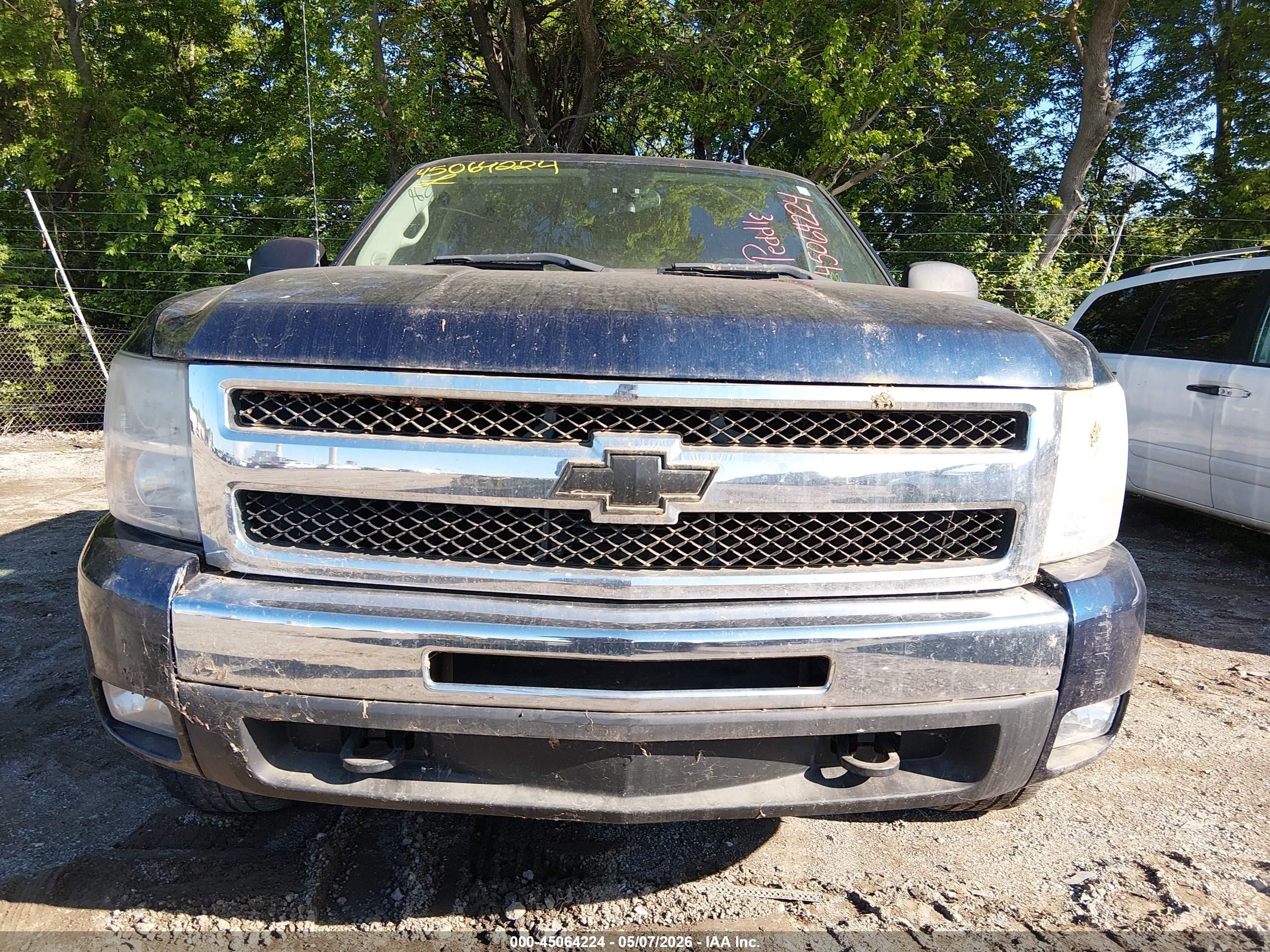 2011 Chevrolet Silverado 1500 Lt Blue vin: 3GCPKSE3XBG310761