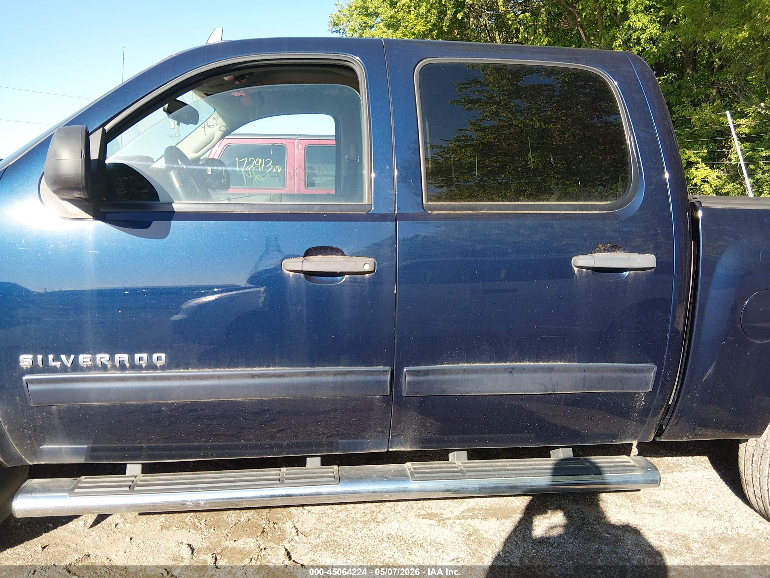 2011 Chevrolet Silverado 1500 Lt Blue vin: 3GCPKSE3XBG310761