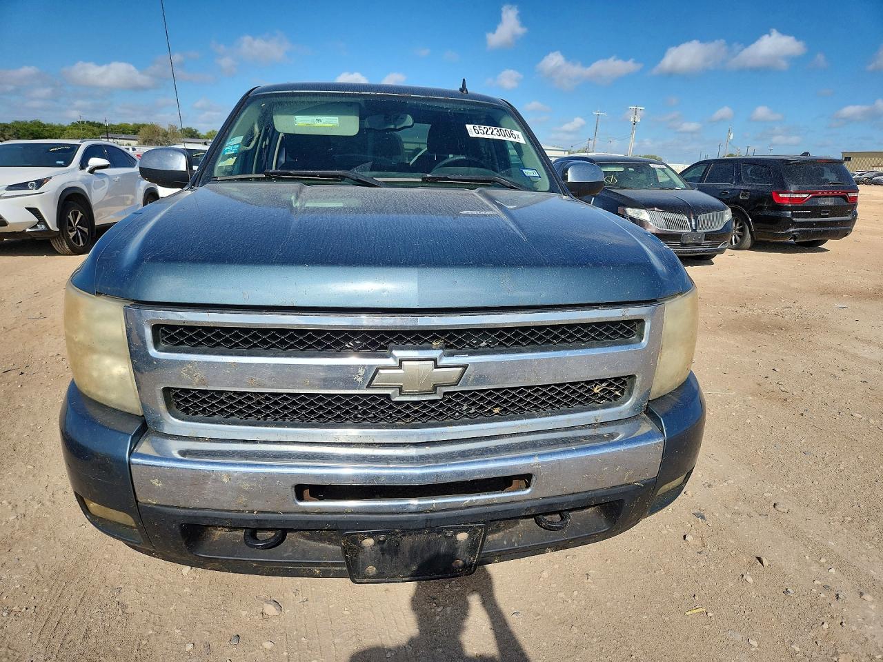 2011 Chevrolet Silverado K1500 Lt Blue vin: 3GCPKSE3XBG380650