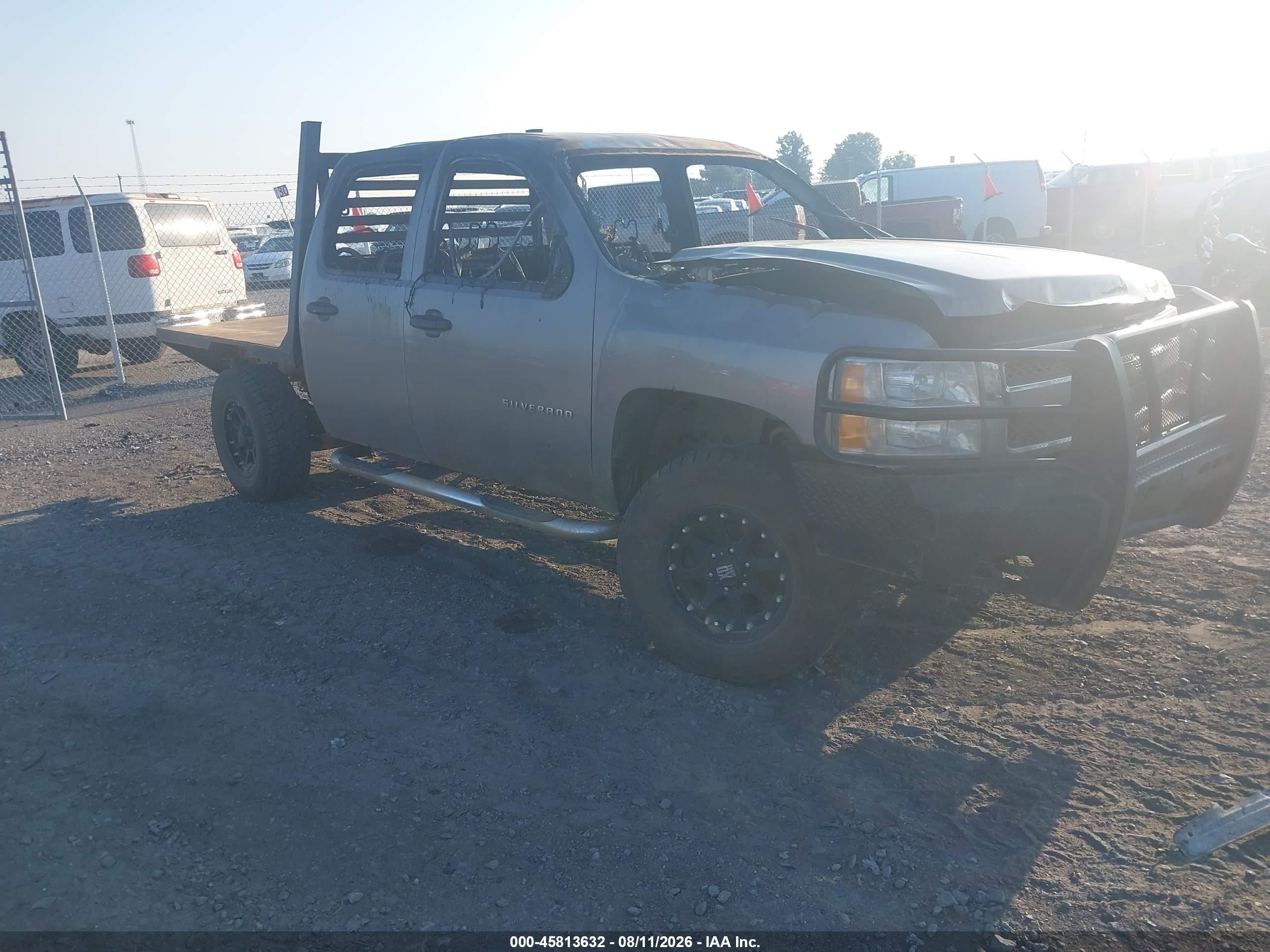 2012 Chevrolet Silverado 1500 Lt Gray vin: 3GCPKSE70CG258013