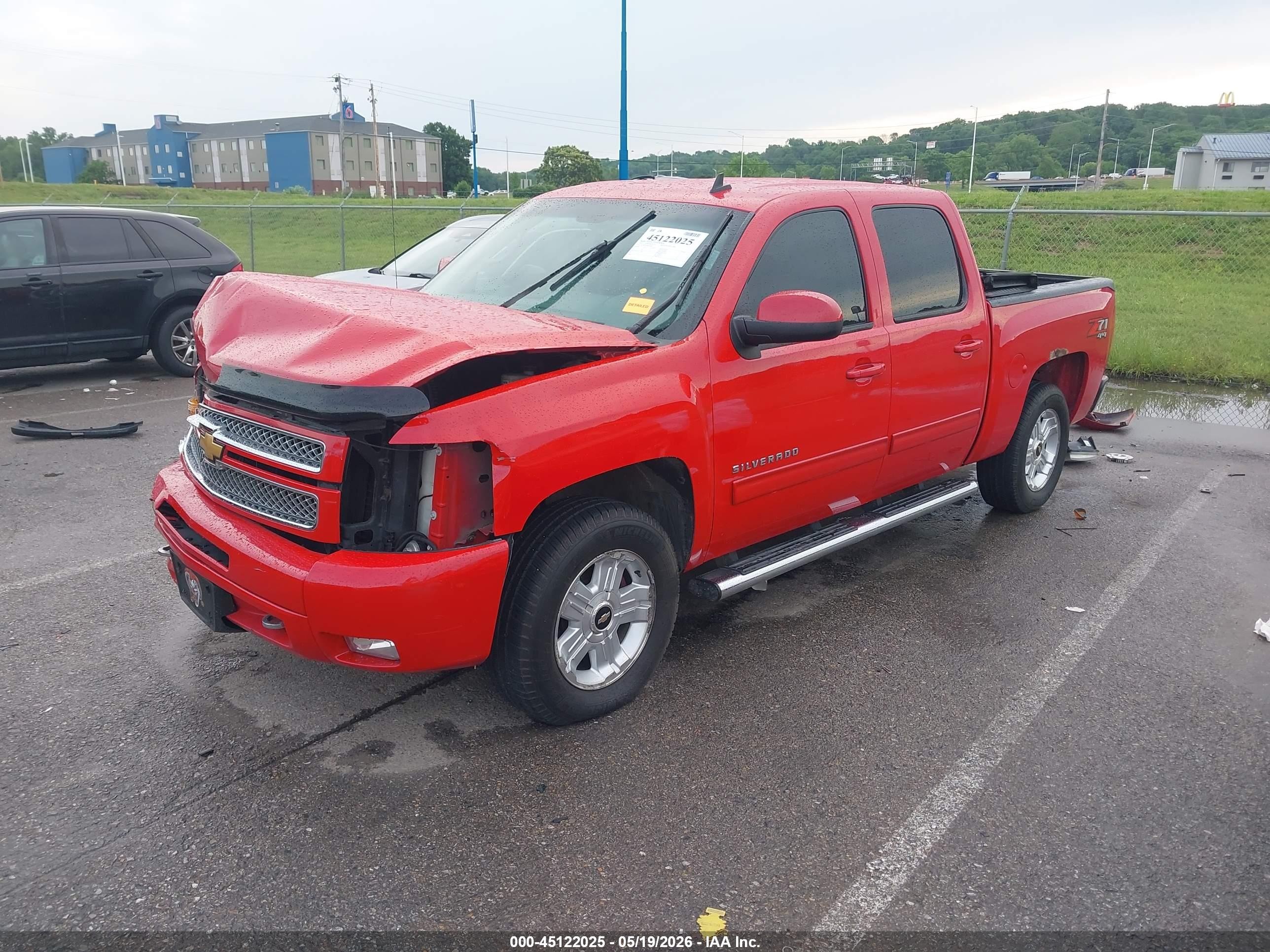 2012 Chevrolet Silverado 1500 Lt Красный vin: 3GCPKSE70CG259419