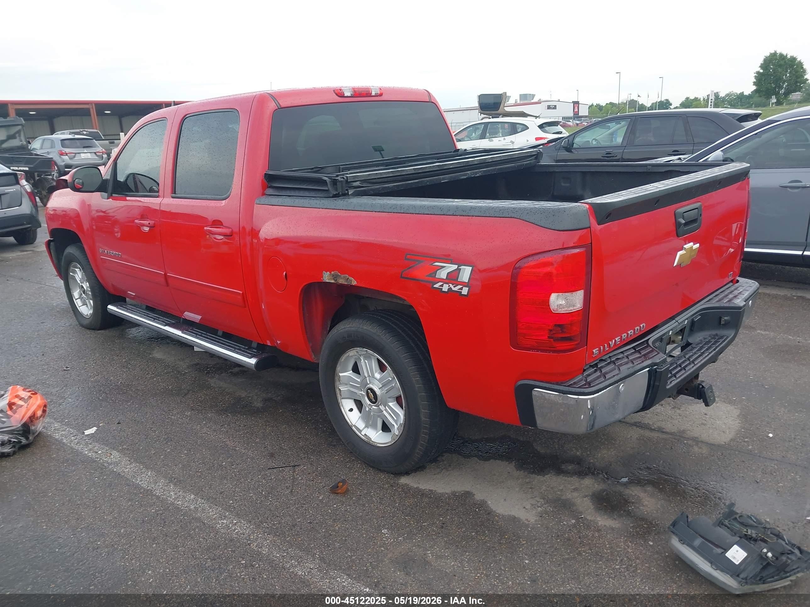 2012 Chevrolet Silverado 1500 Lt Красный vin: 3GCPKSE70CG259419