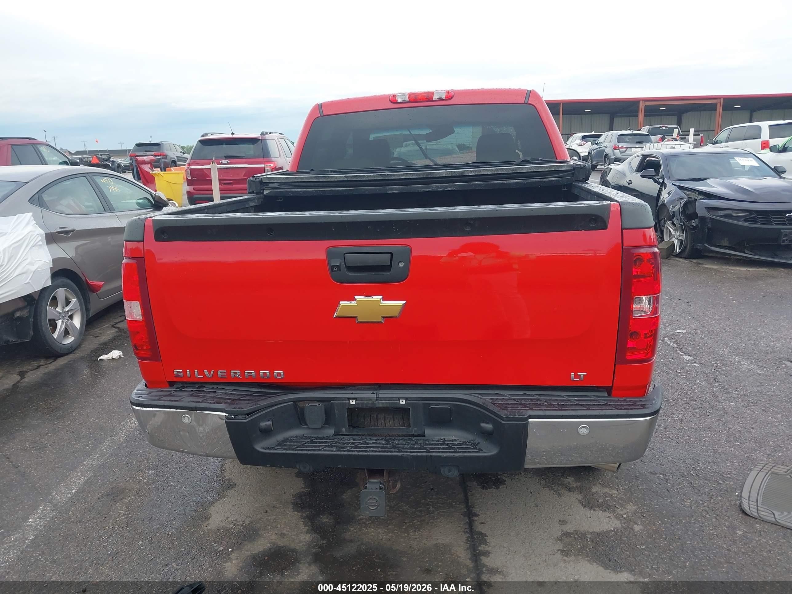 2012 Chevrolet Silverado 1500 Lt Красный vin: 3GCPKSE70CG259419