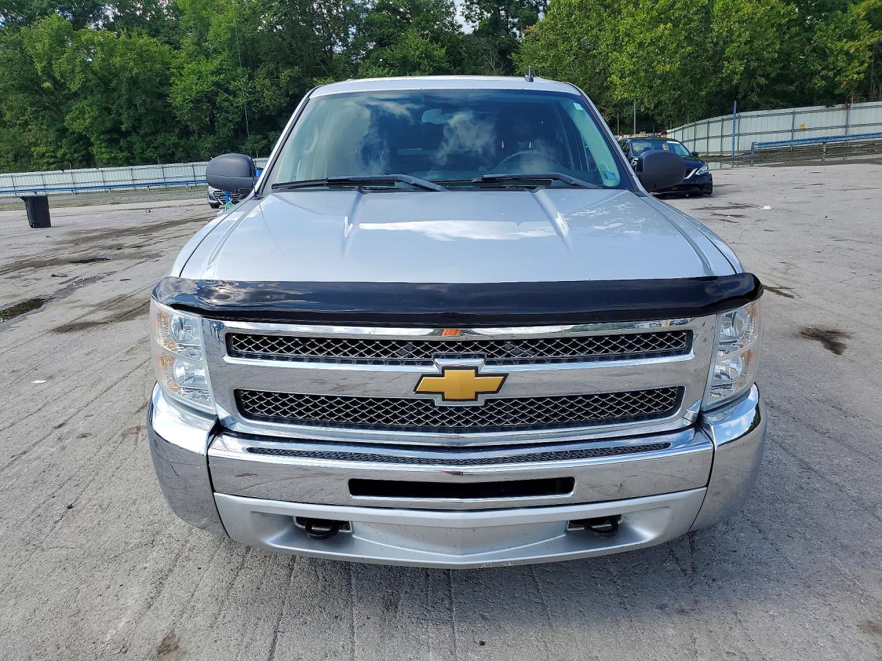 2012 Chevrolet Silverado K1500 Lt Silver vin: 3GCPKSE70CG270341