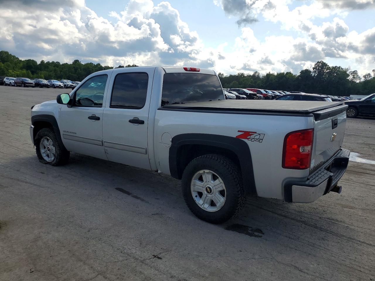 2012 Chevrolet Silverado K1500 Lt Silver vin: 3GCPKSE70CG270341