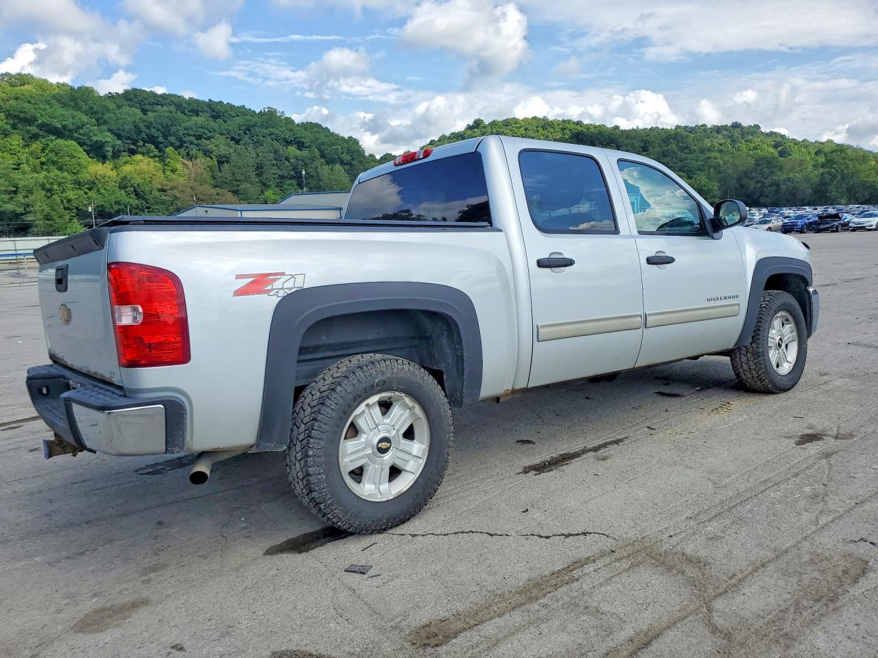 2012 Chevrolet Silverado K1500 Lt Silver vin: 3GCPKSE70CG270341