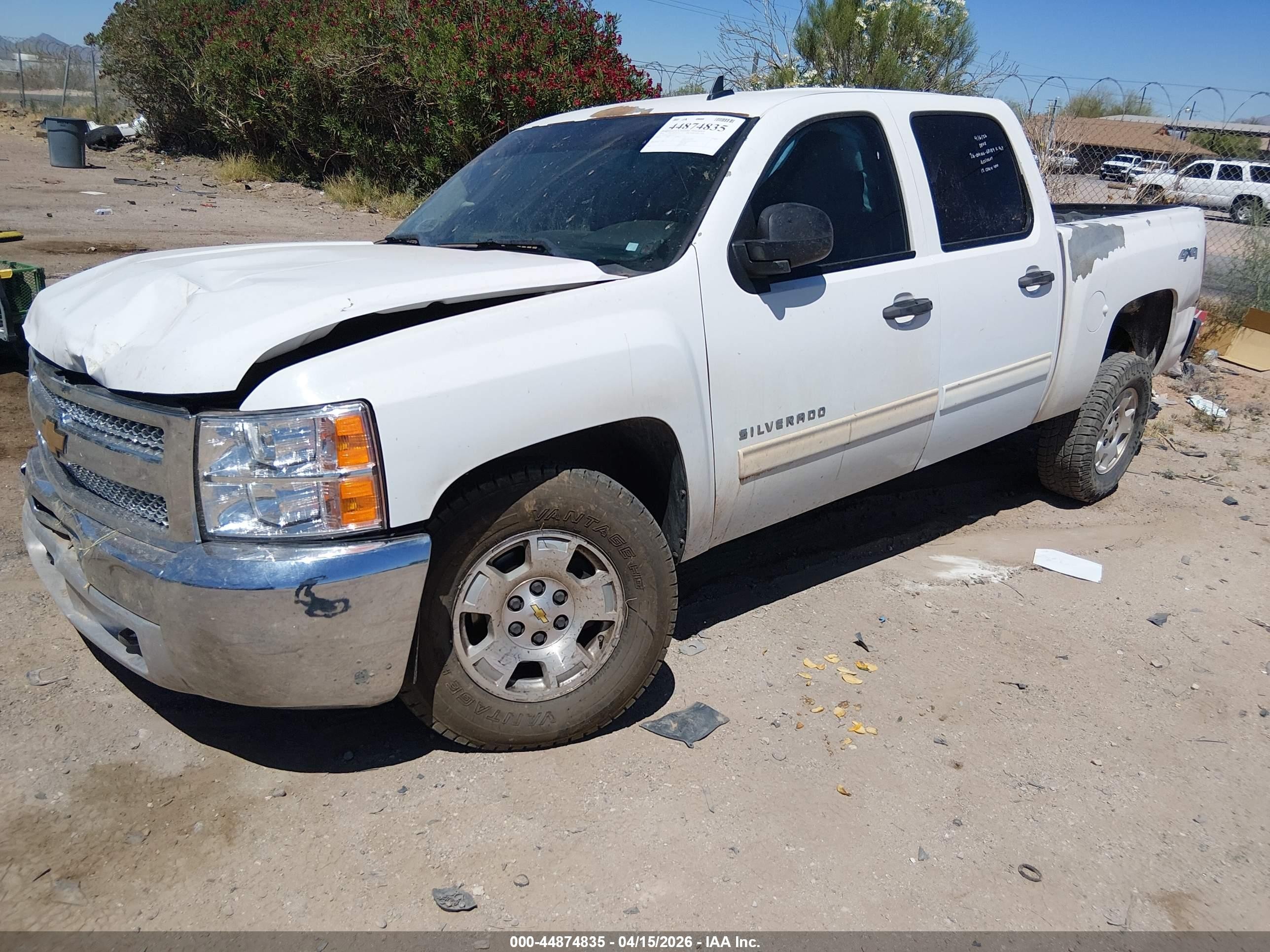2012 Chevrolet Silverado 1500 Lt White vin: 3GCPKSE70CG273157