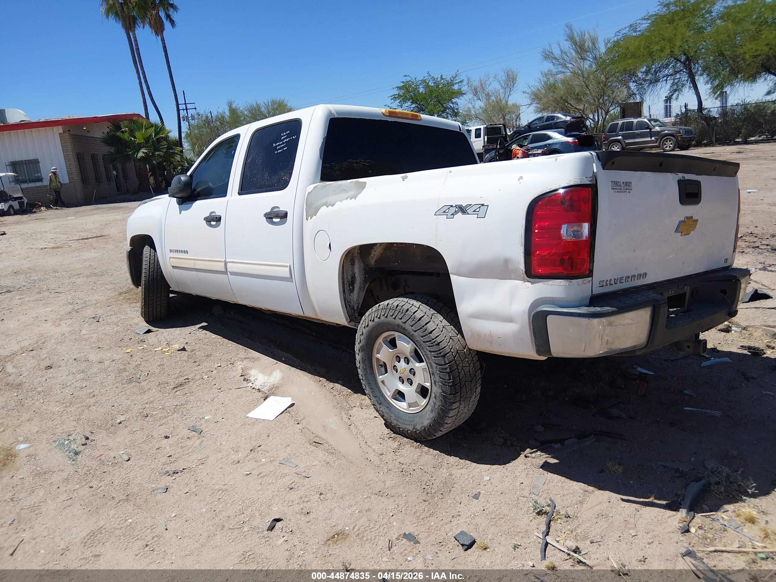2012 Chevrolet Silverado 1500 Lt White vin: 3GCPKSE70CG273157