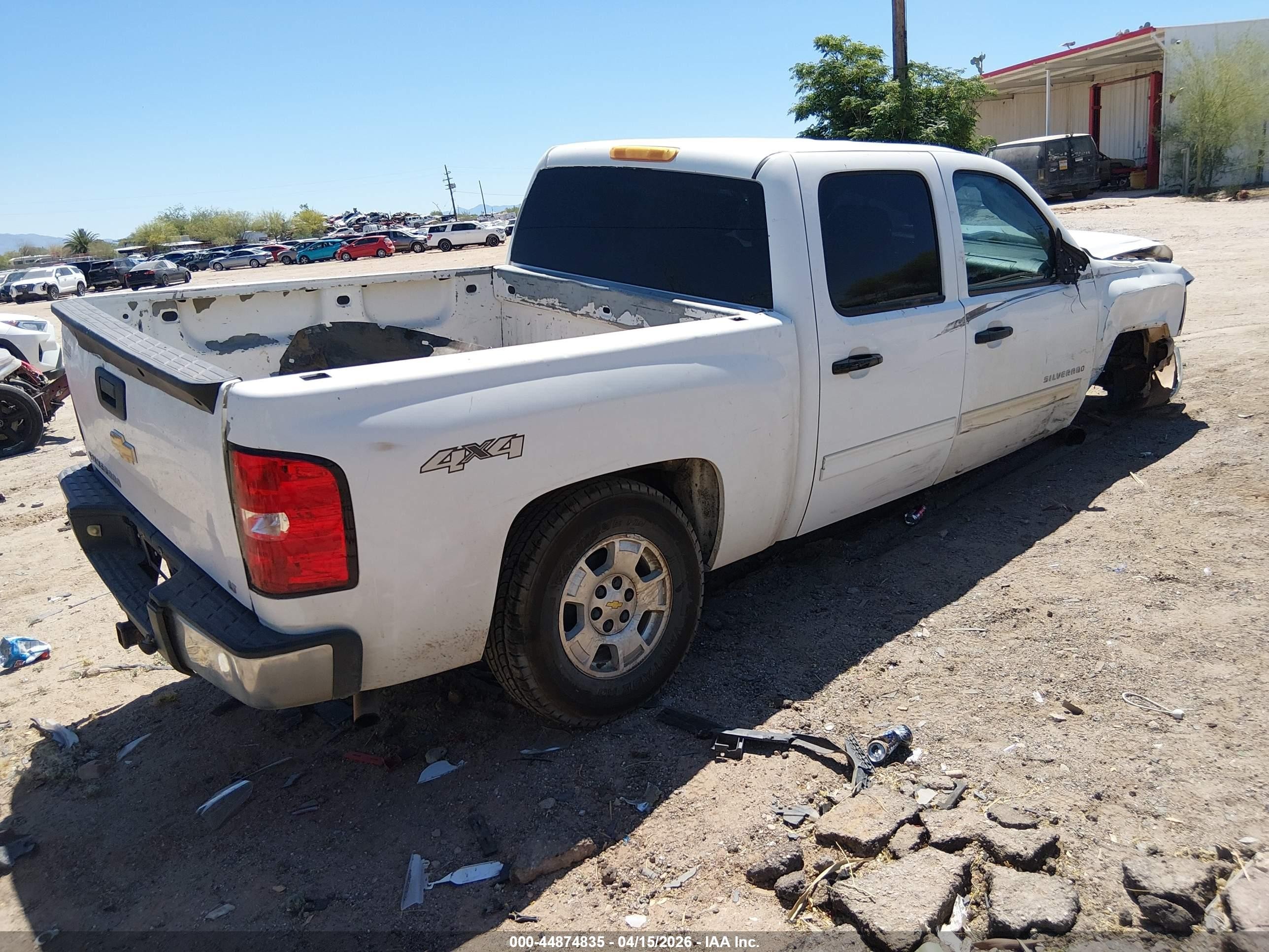 2012 Chevrolet Silverado 1500 Lt White vin: 3GCPKSE70CG273157