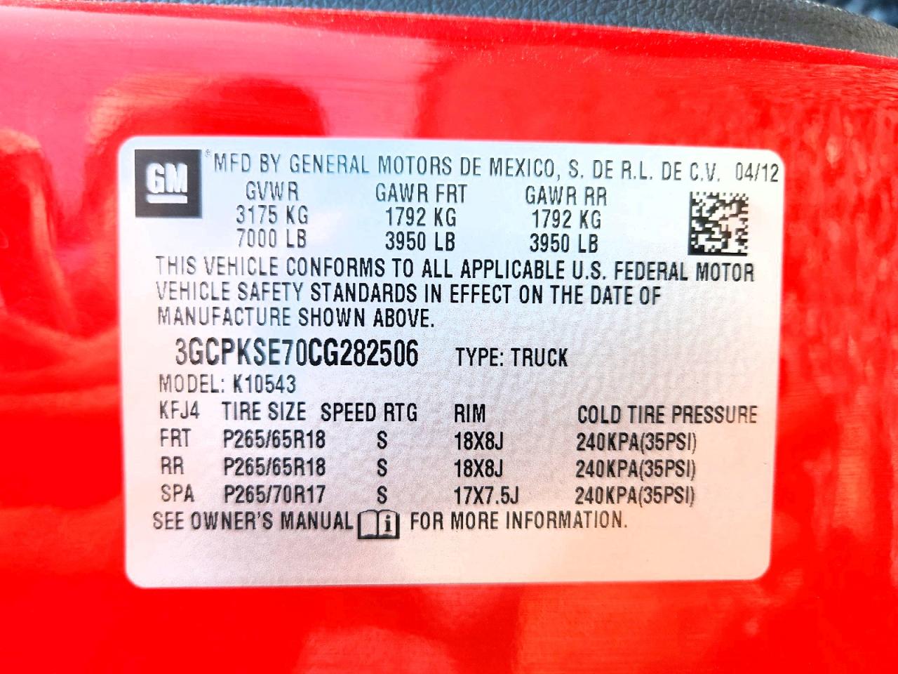 2012 Chevrolet Silverado K1500 Lt Red vin: 3GCPKSE70CG282506