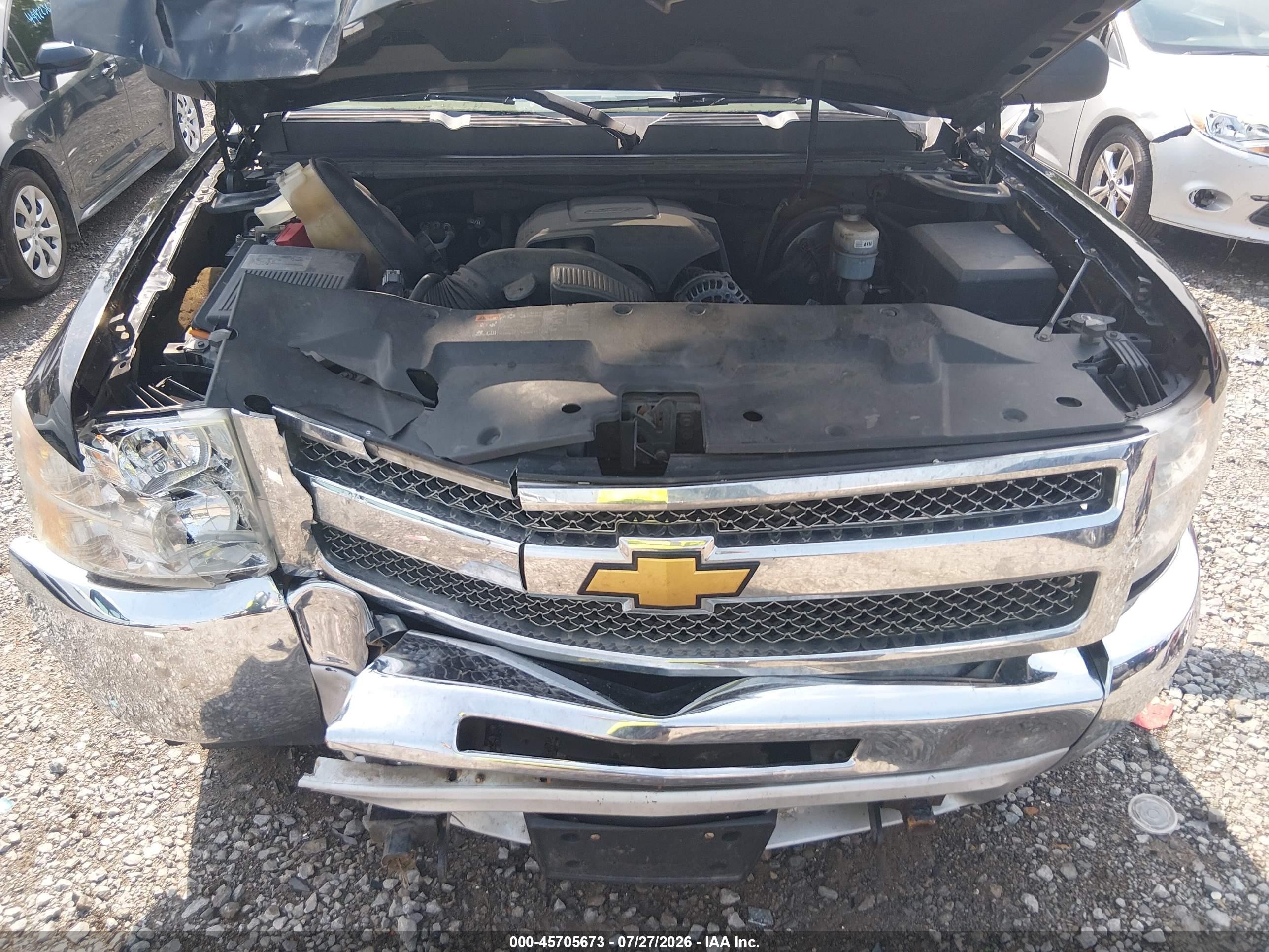 2013 Chevrolet Silverado 1500 Lt Black vin: 3GCPKSE70DG119582