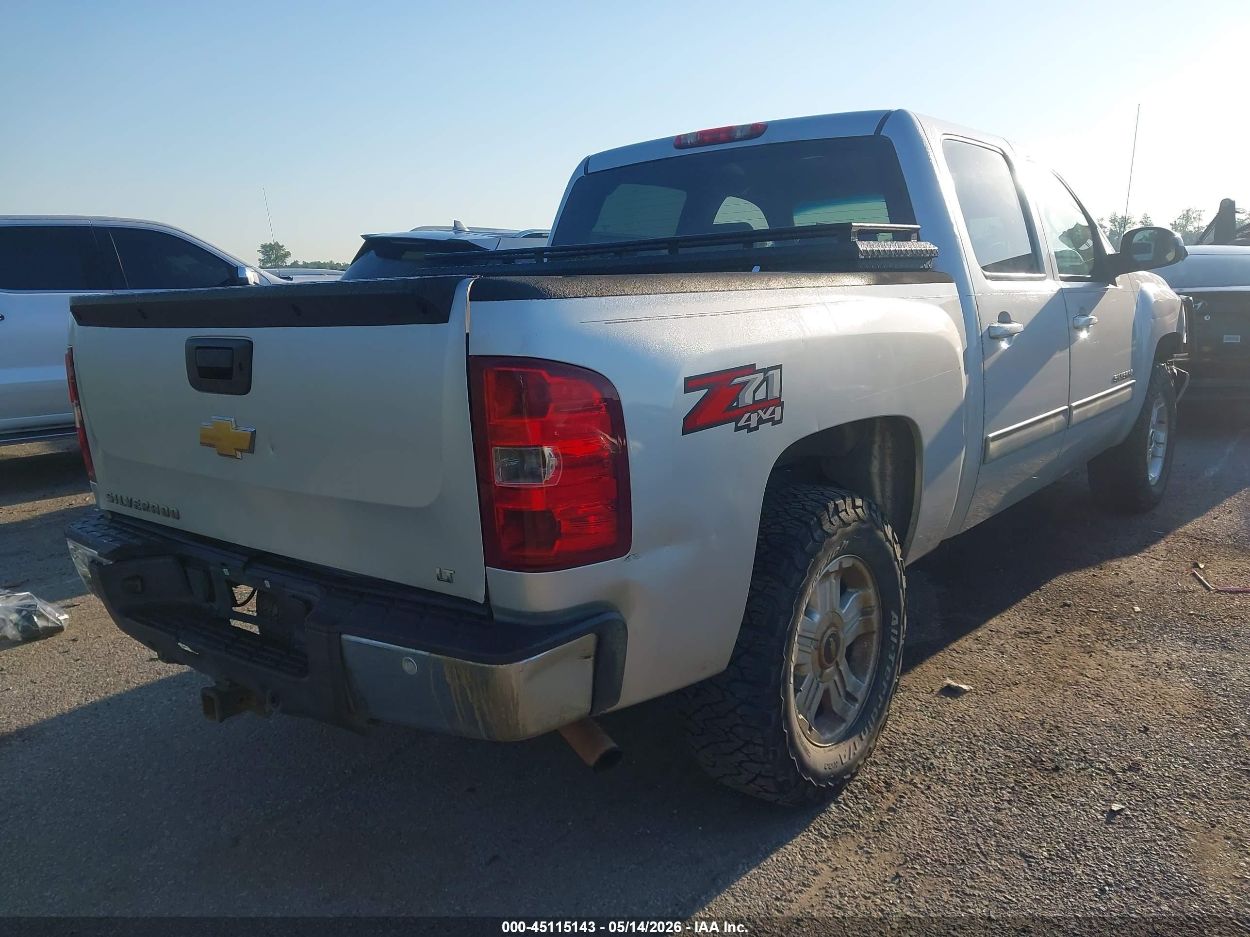 2013 Chevrolet Silverado 1500 Lt Серебряный vin: 3GCPKSE70DG156096