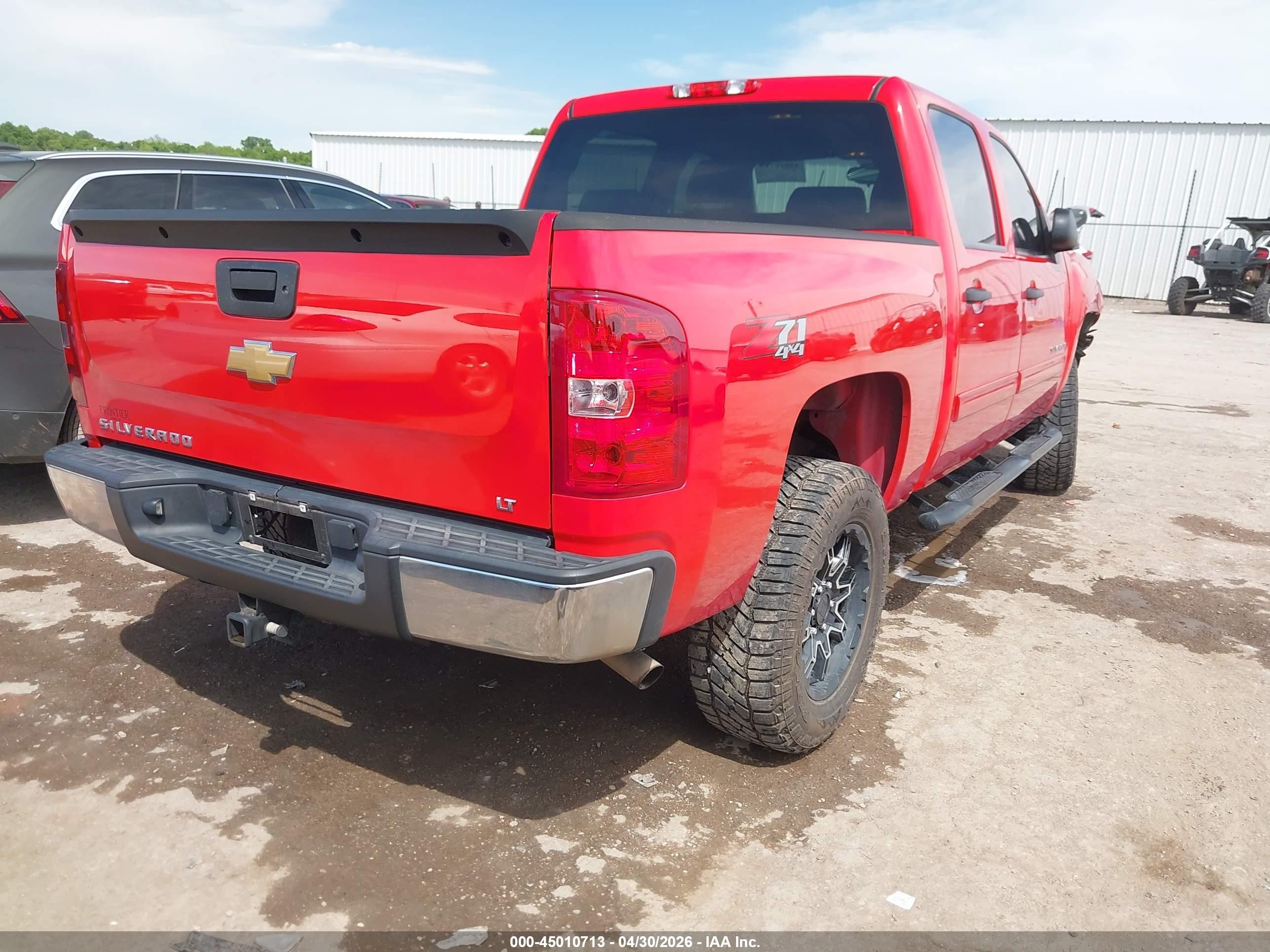 2013 Chevrolet Silverado 1500 Lt Red vin: 3GCPKSE70DG201876