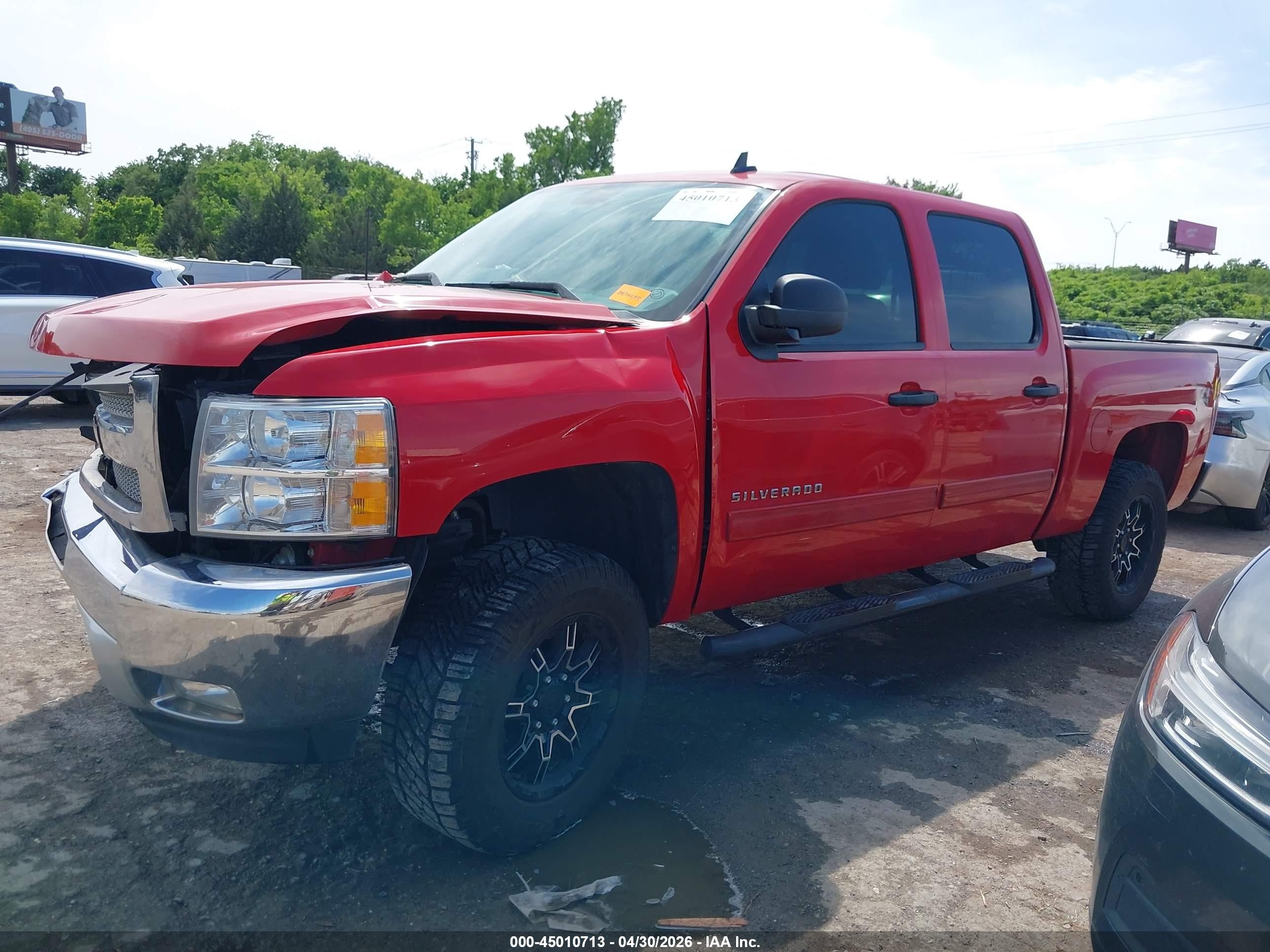 2013 Chevrolet Silverado 1500 Lt Red vin: 3GCPKSE70DG201876