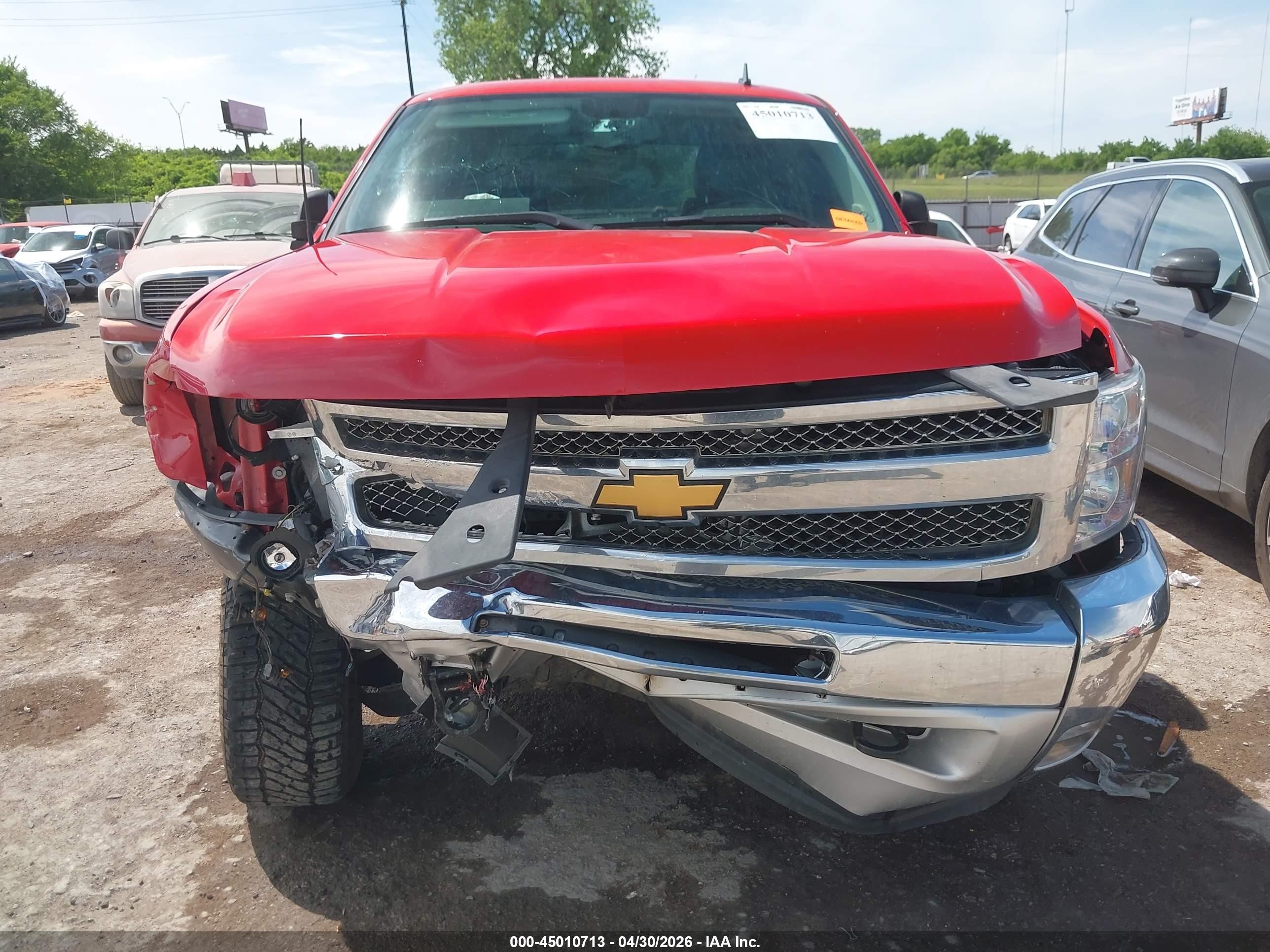 2013 Chevrolet Silverado 1500 Lt Red vin: 3GCPKSE70DG201876