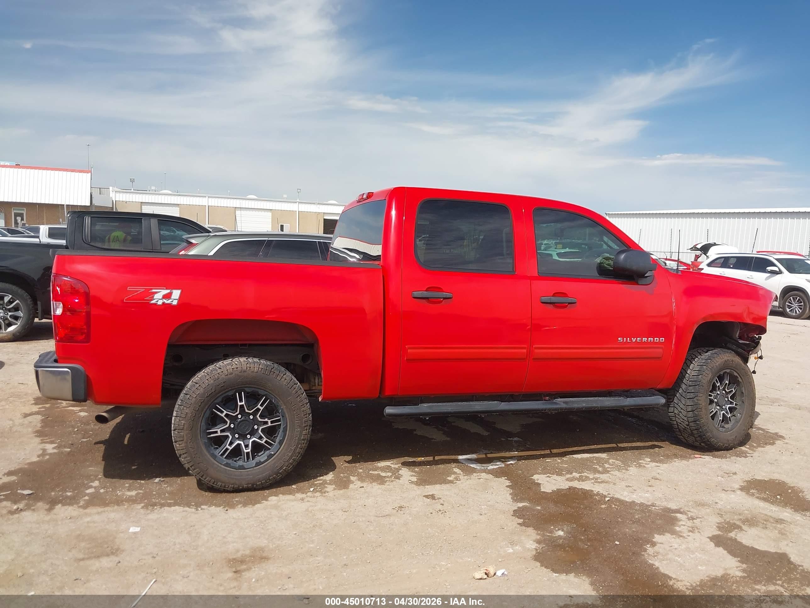 2013 Chevrolet Silverado 1500 Lt Red vin: 3GCPKSE70DG201876