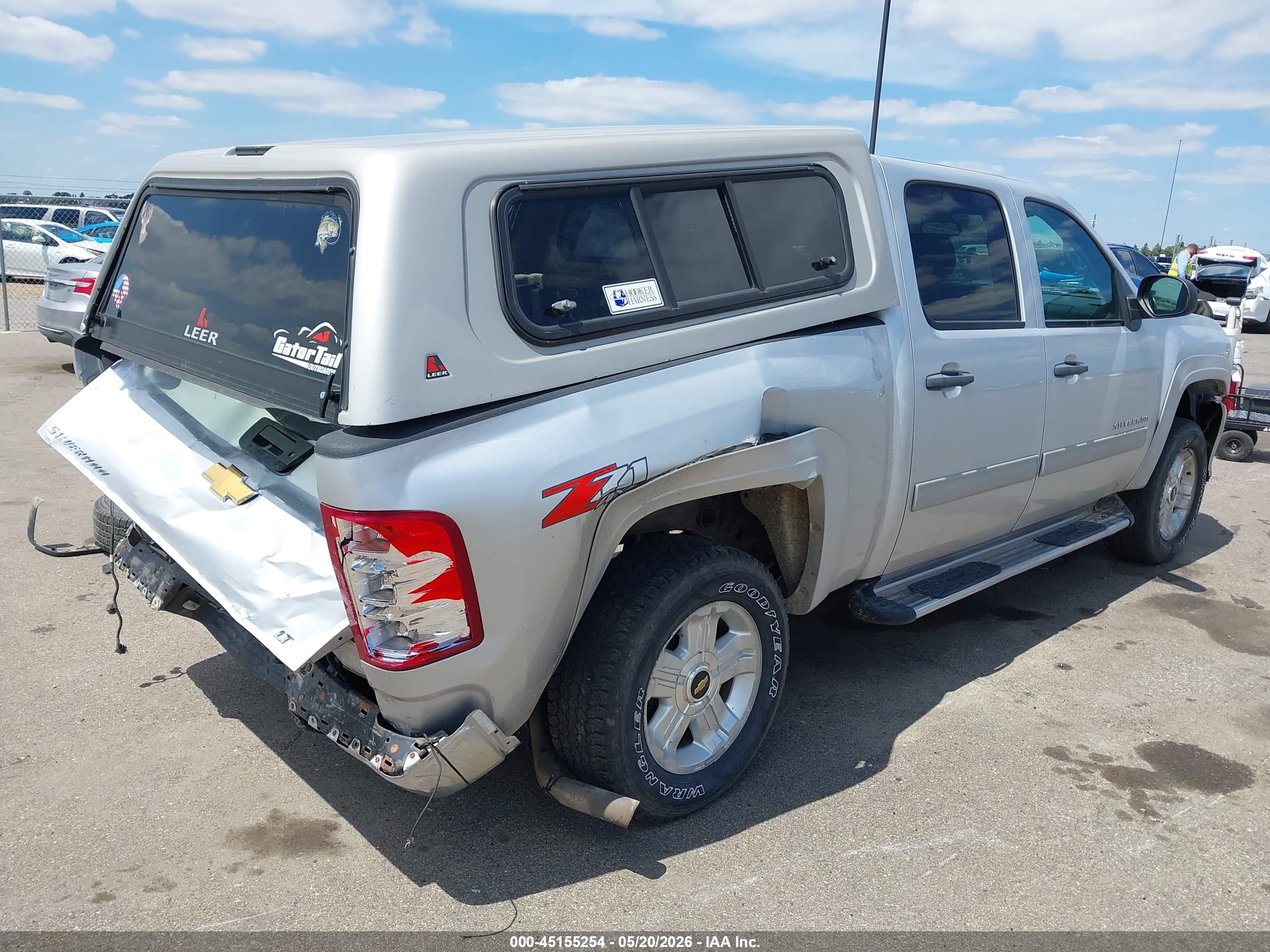 2013 Chevrolet Silverado 1500 Lt Silver vin: 3GCPKSE70DG242699
