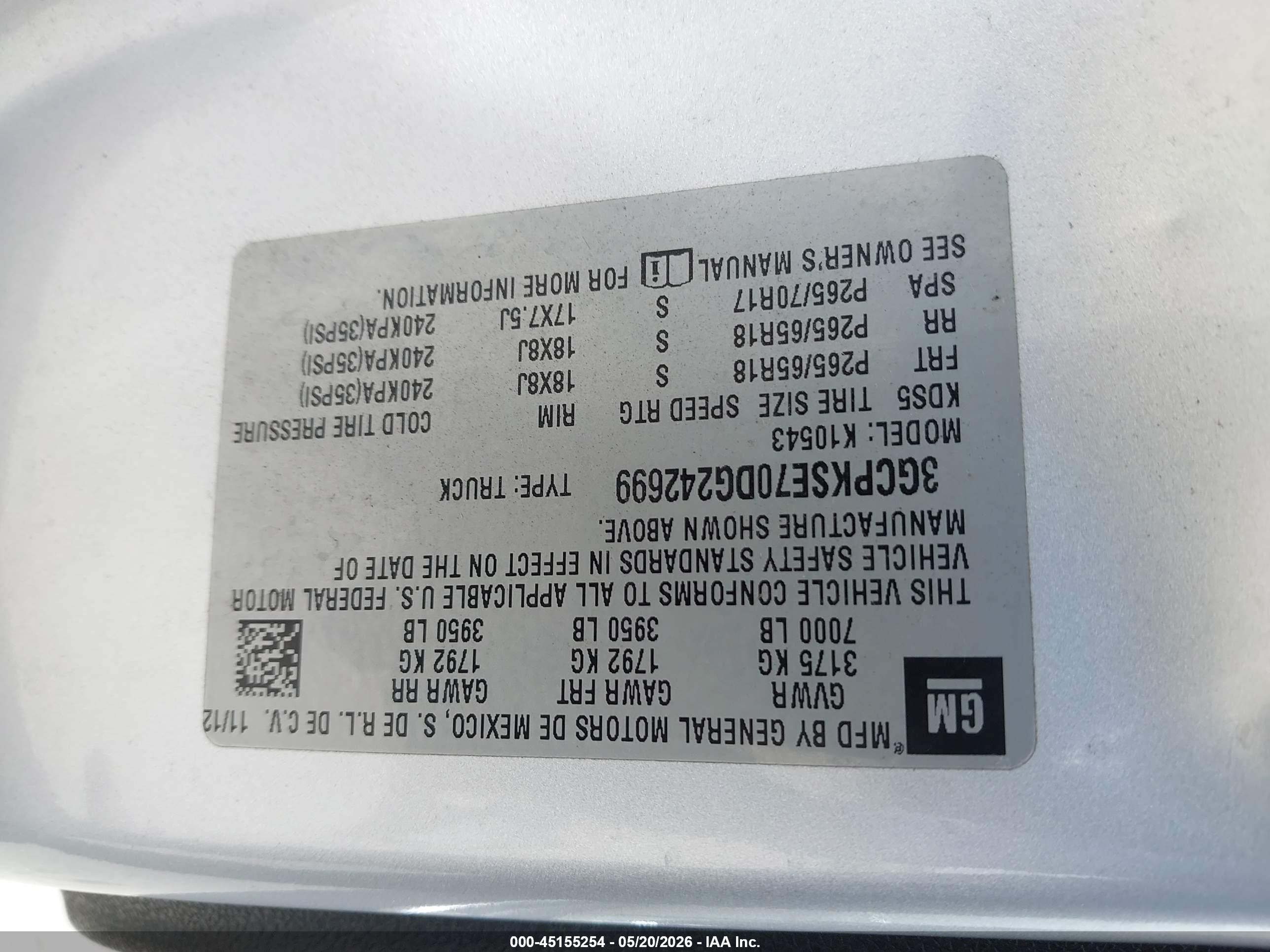 2013 Chevrolet Silverado 1500 Lt Silver vin: 3GCPKSE70DG242699