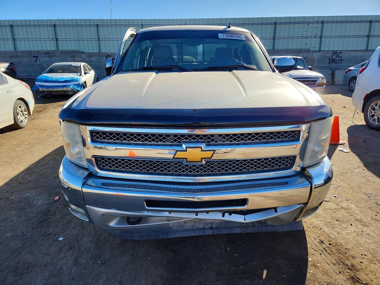 2013 Chevrolet Silverado K1500 Lt Silver vin: 3GCPKSE70DG268963