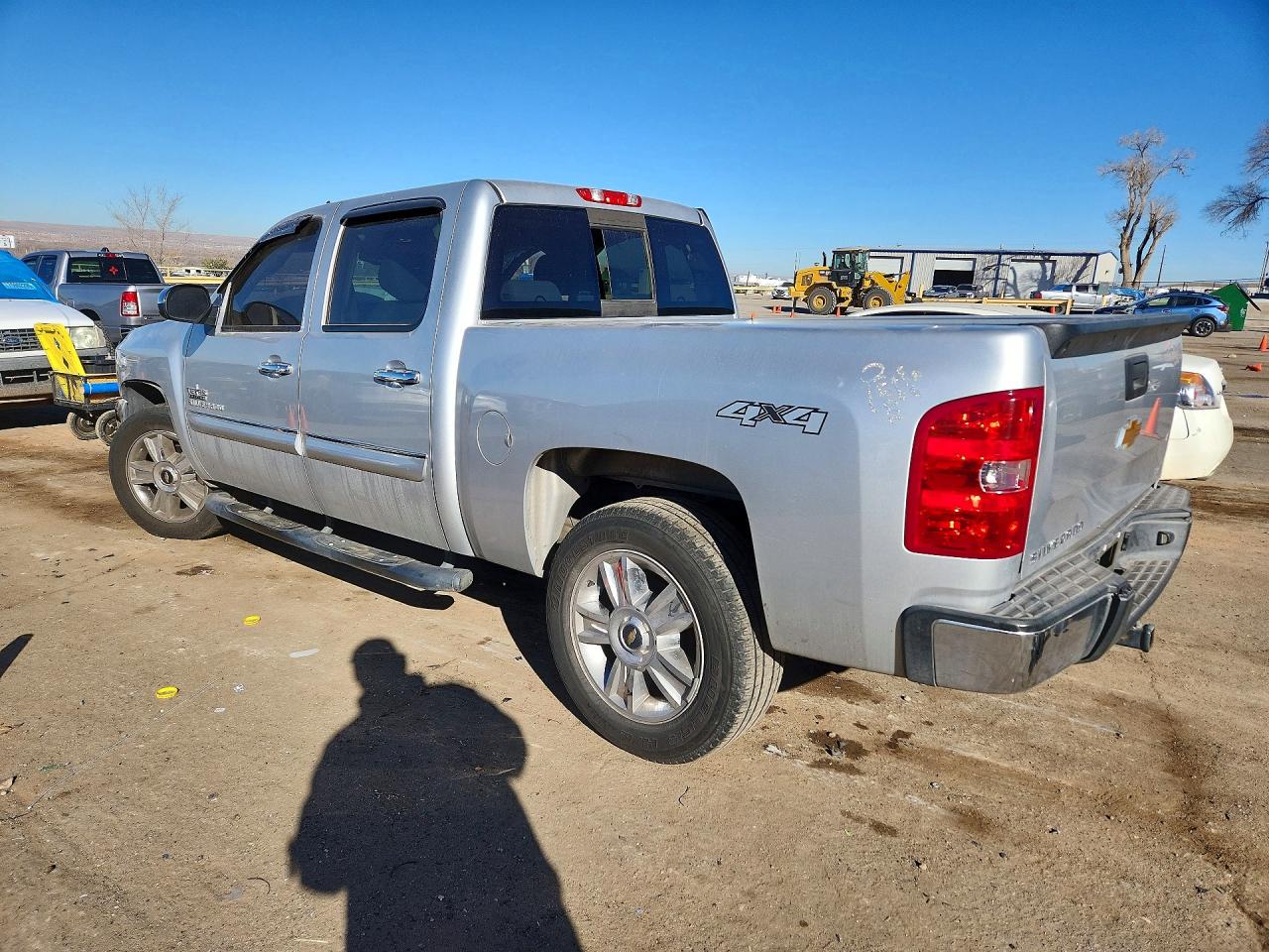 2013 Chevrolet Silverado K1500 Lt Silver vin: 3GCPKSE70DG268963
