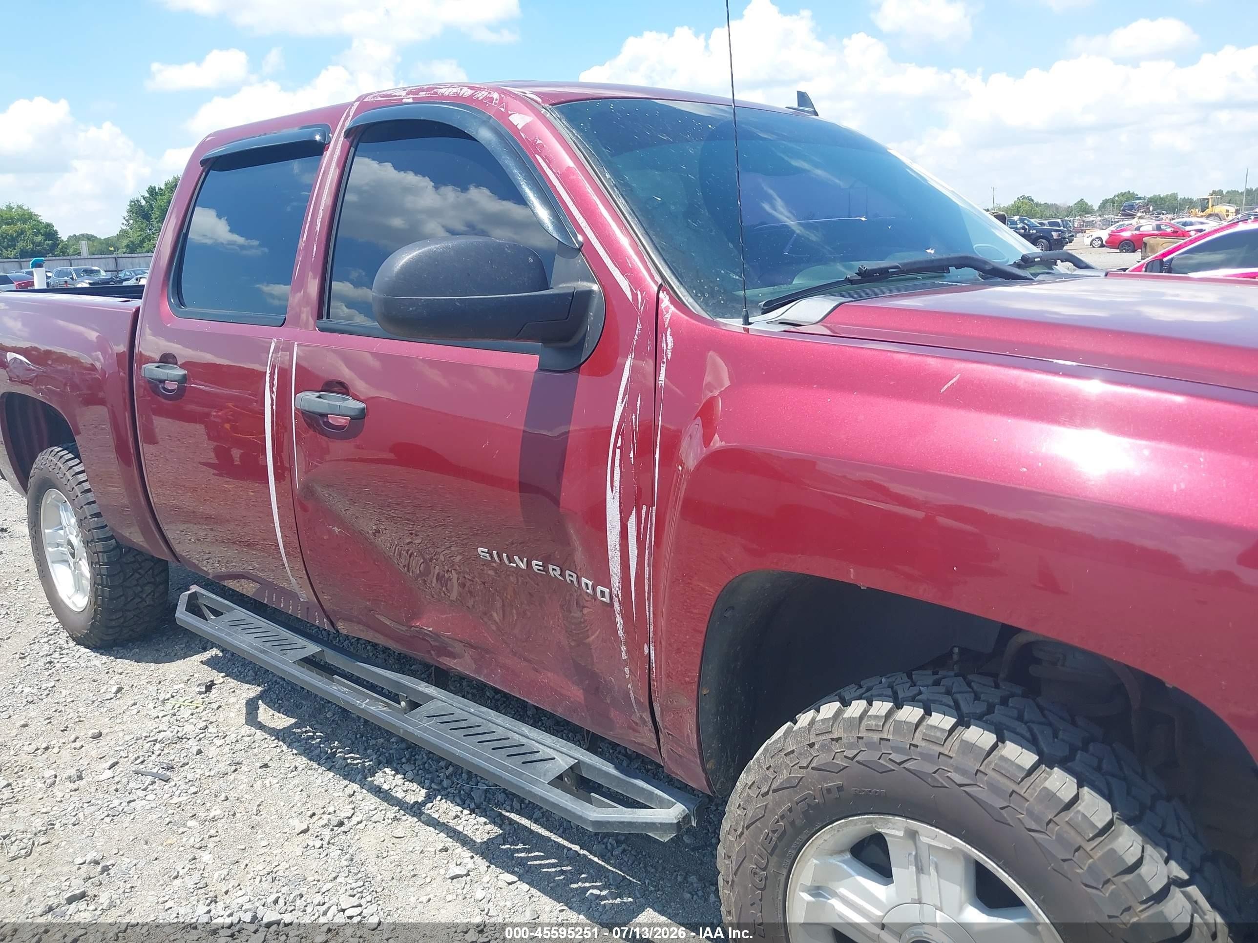 2013 Chevrolet Silverado 1500 Lt Maroon vin: 3GCPKSE70DG303467