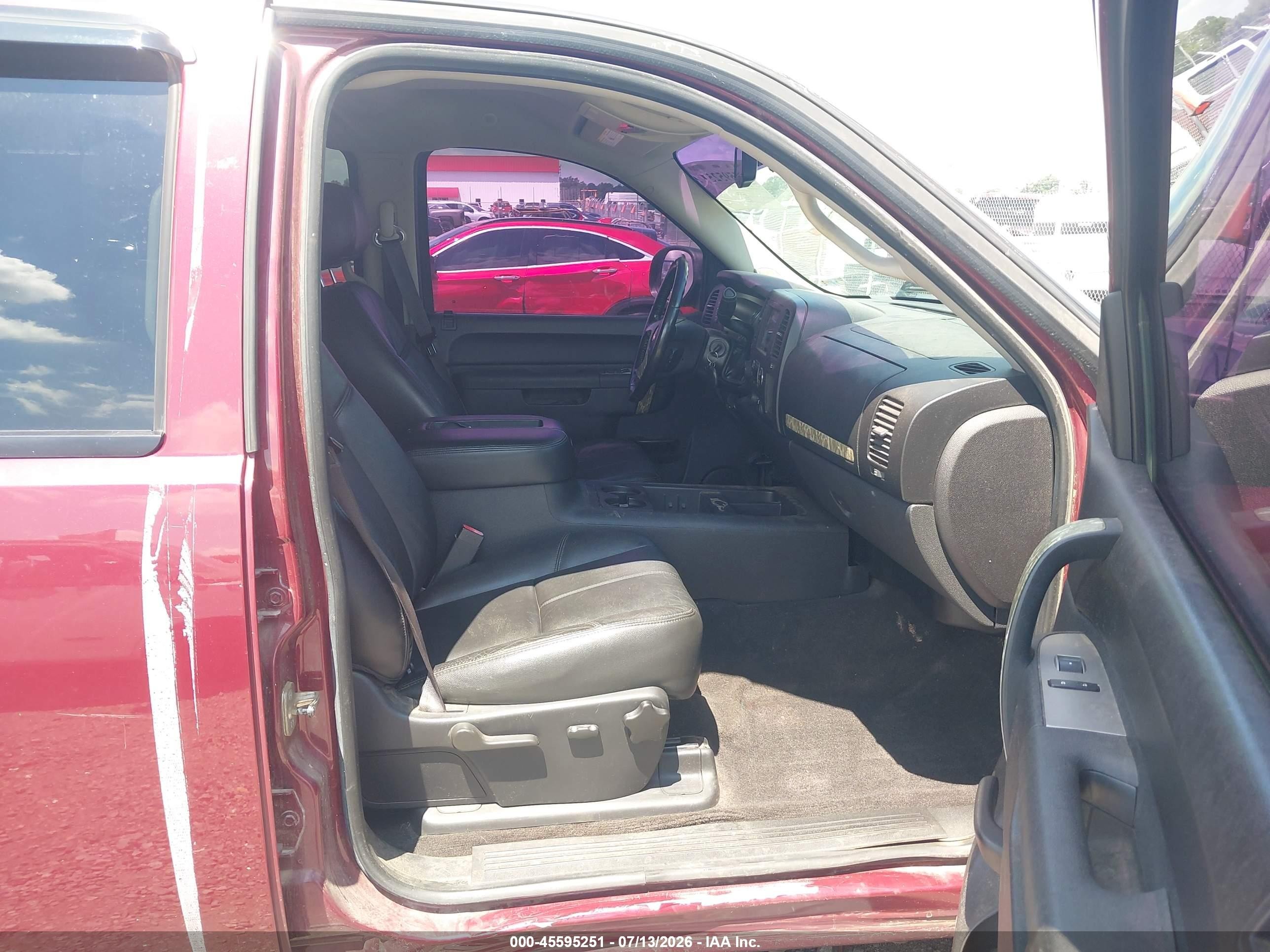 2013 Chevrolet Silverado 1500 Lt Maroon vin: 3GCPKSE70DG303467