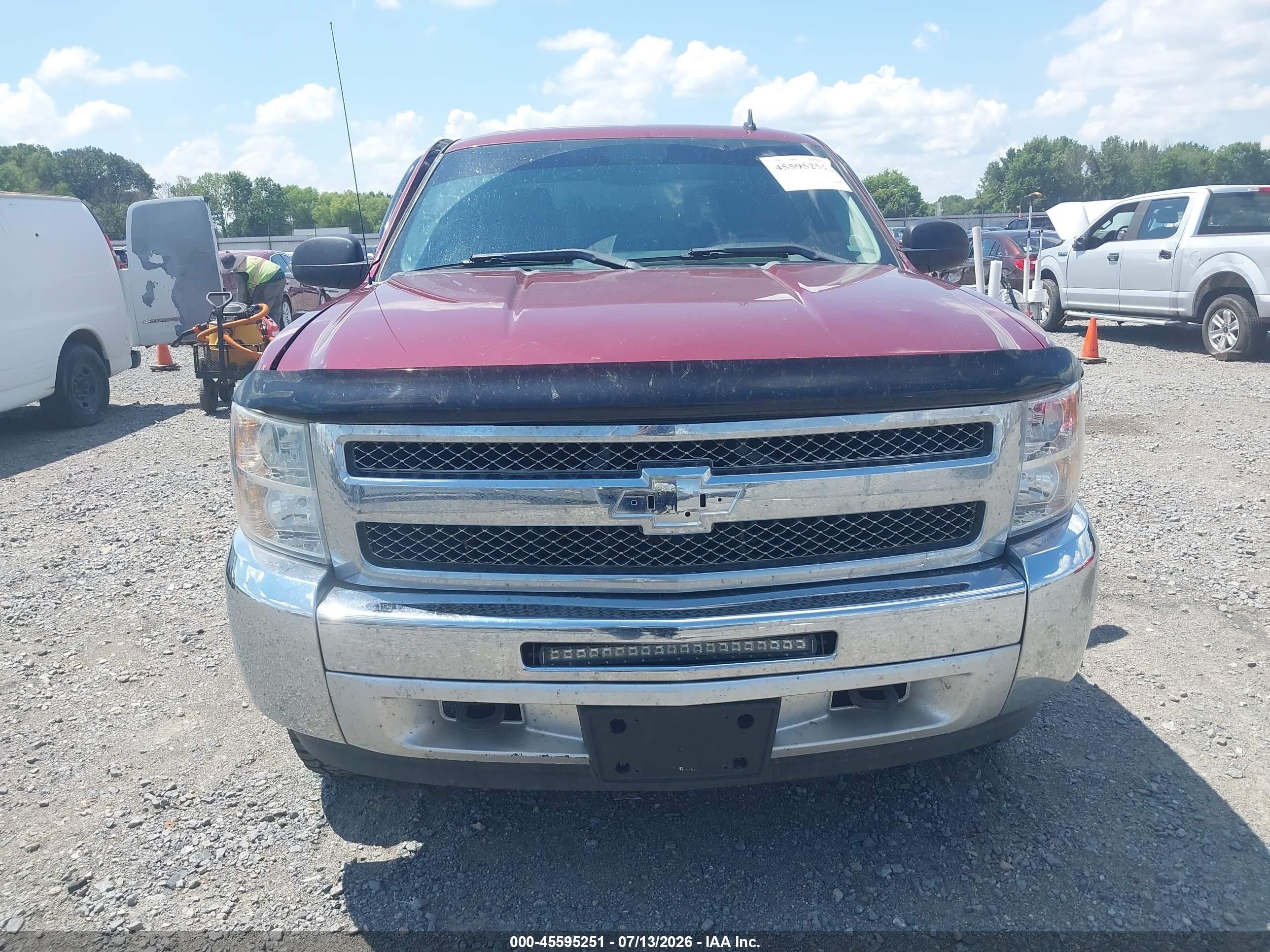 2013 Chevrolet Silverado 1500 Lt Maroon vin: 3GCPKSE70DG303467