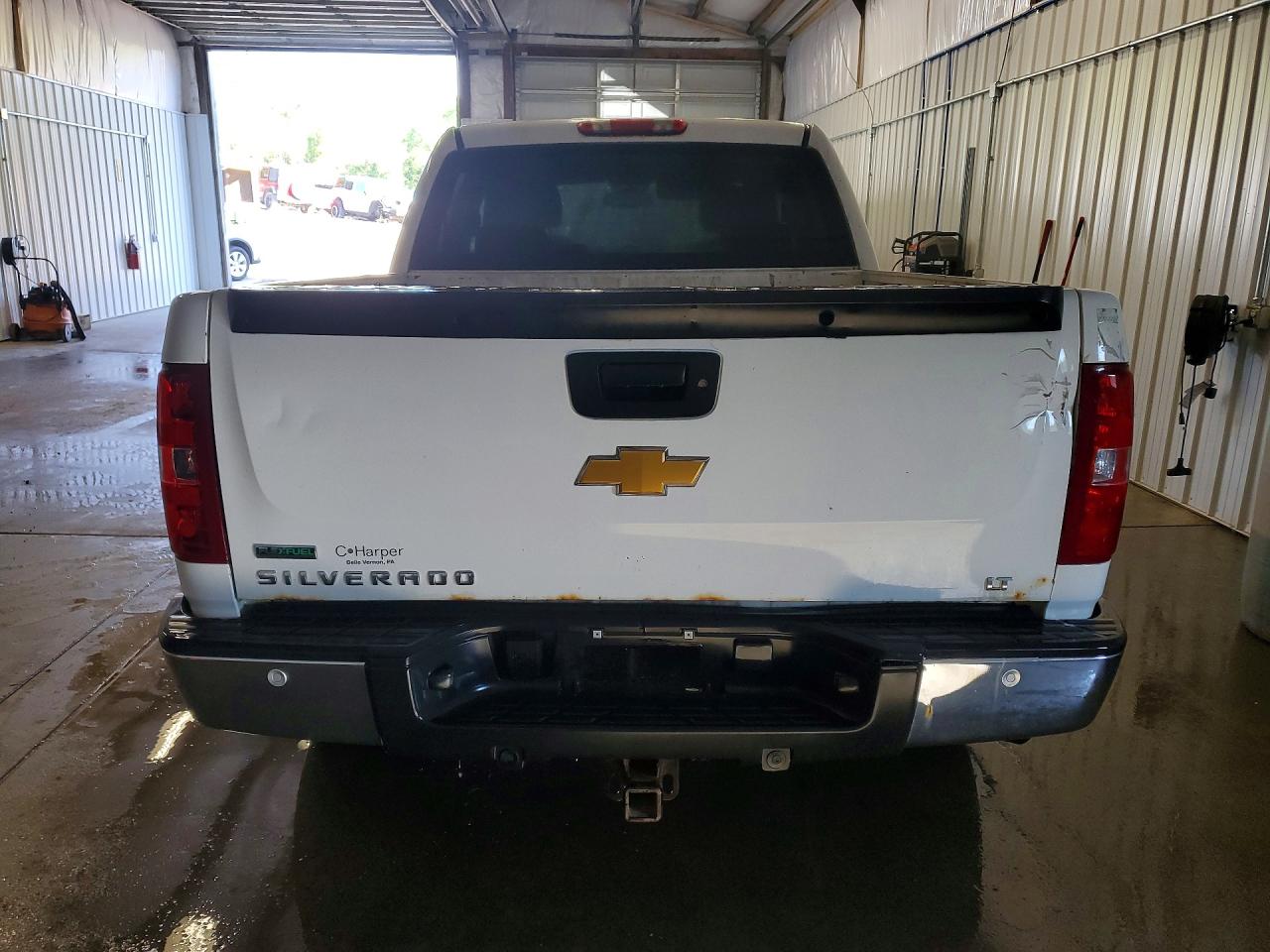2012 Chevrolet Silverado K1500 Lt White vin: 3GCPKSE71CG100487