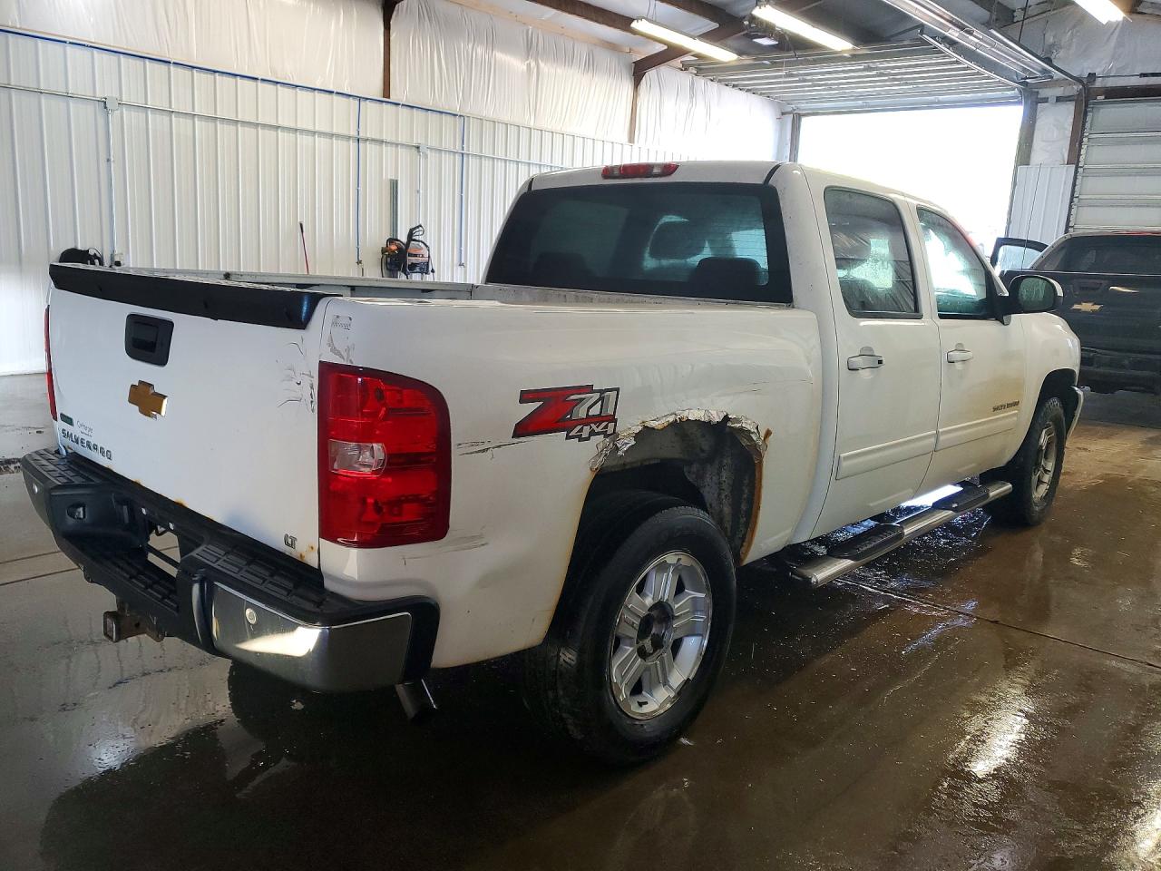2012 Chevrolet Silverado K1500 Lt White vin: 3GCPKSE71CG100487