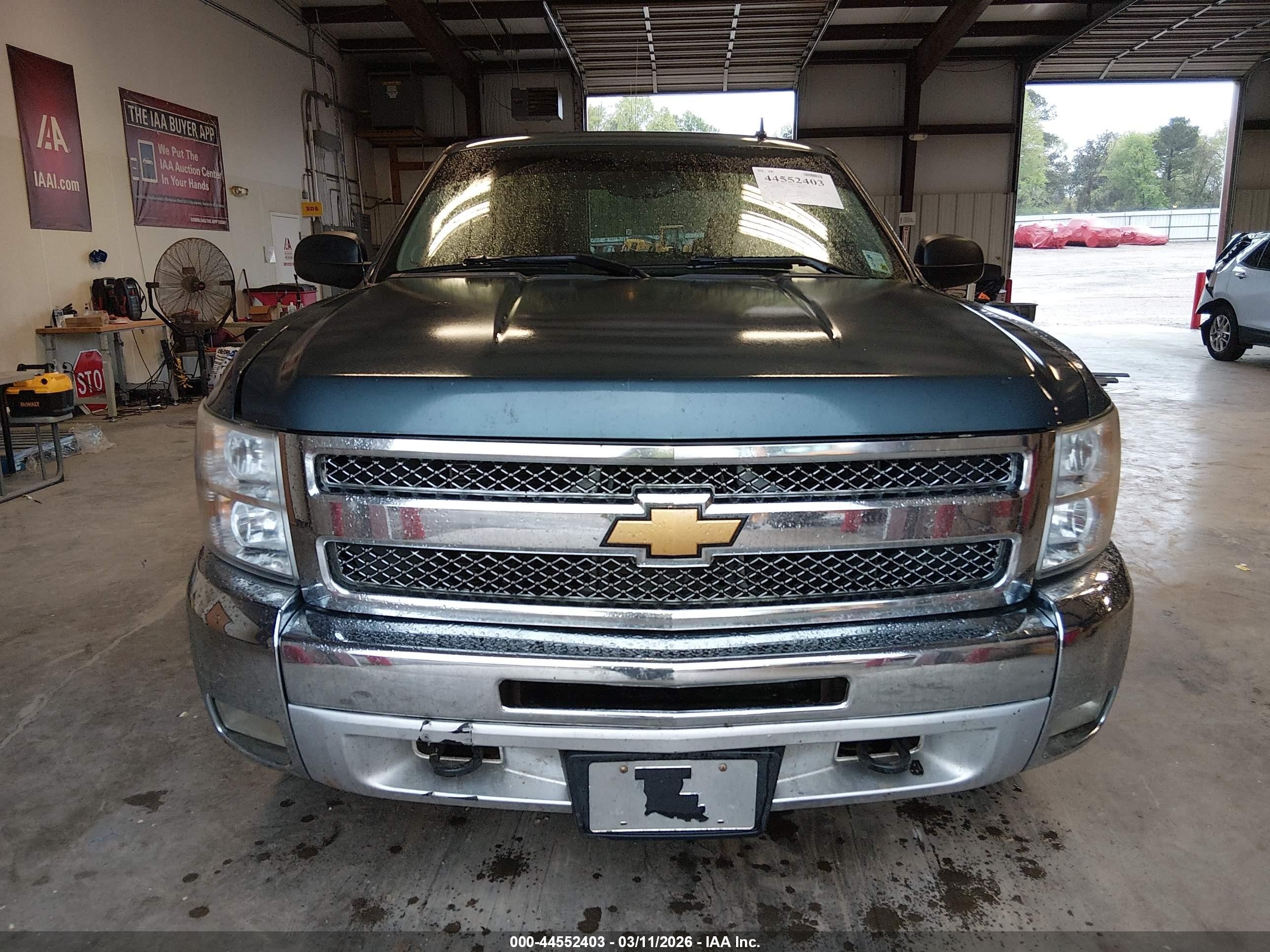 2012 Chevrolet Silverado 1500 Lt Blue vin: 3GCPKSE71CG237140