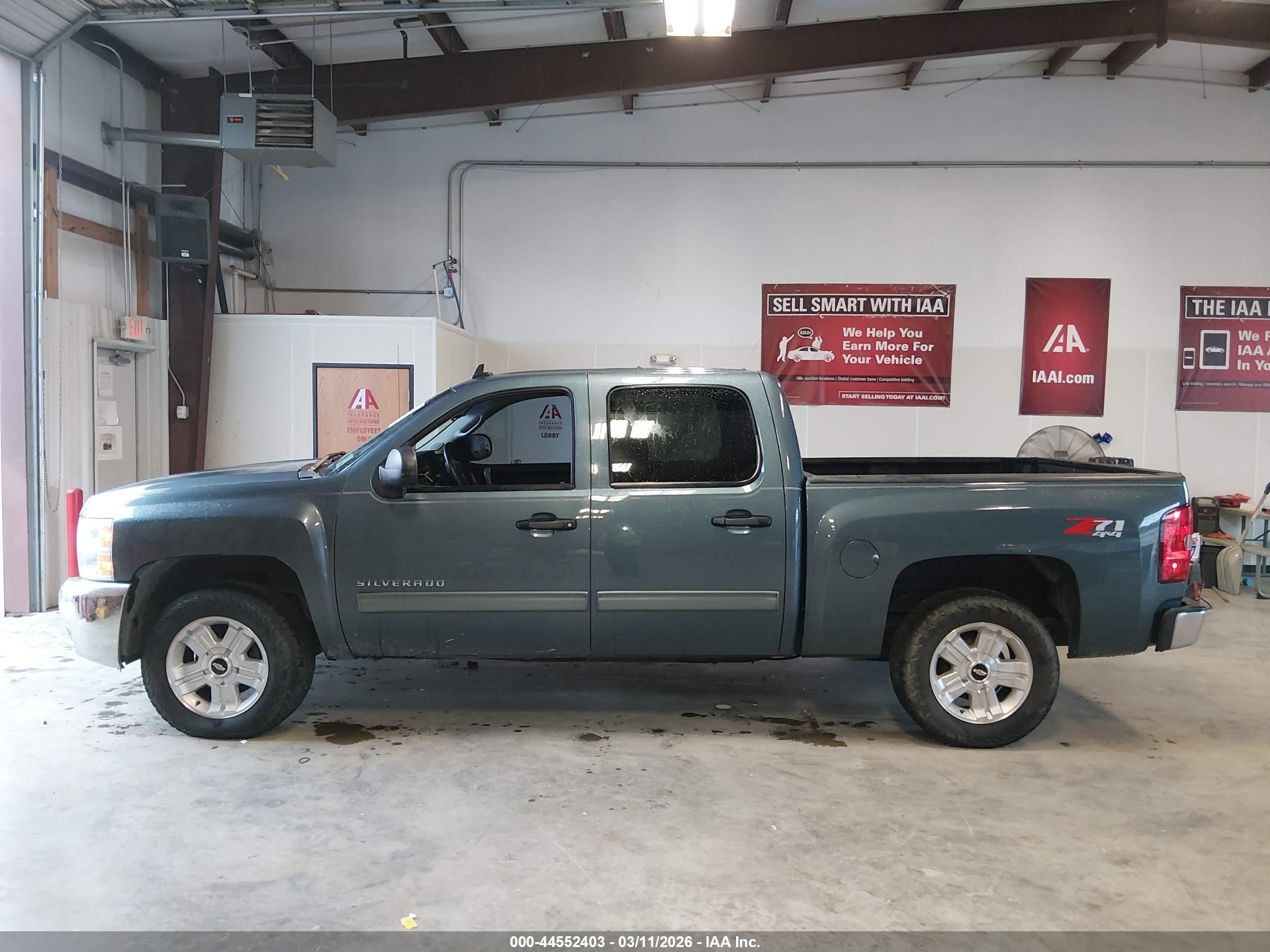 2012 Chevrolet Silverado 1500 Lt Blue vin: 3GCPKSE71CG237140