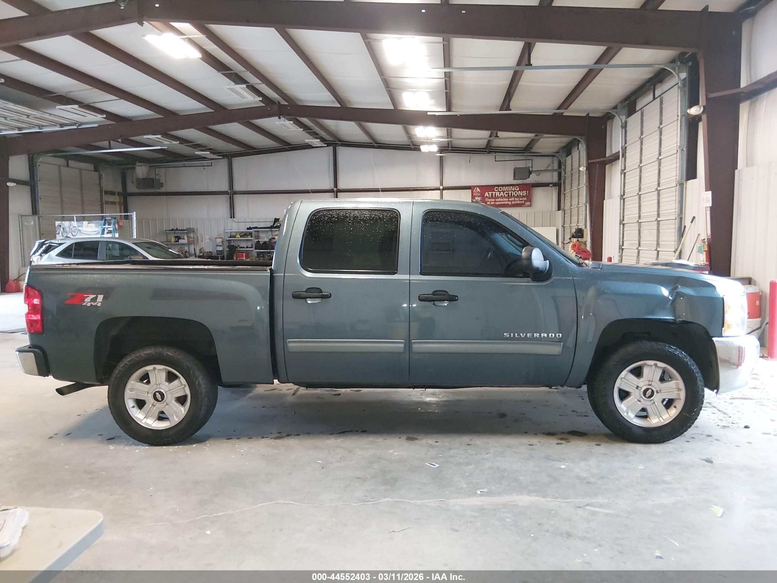 2012 Chevrolet Silverado 1500 Lt Blue vin: 3GCPKSE71CG237140