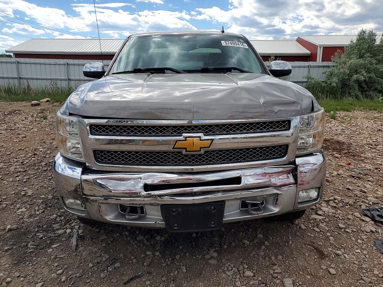 2012 Chevrolet Silverado K1500 Lt Gray vin: 3GCPKSE71CG271790