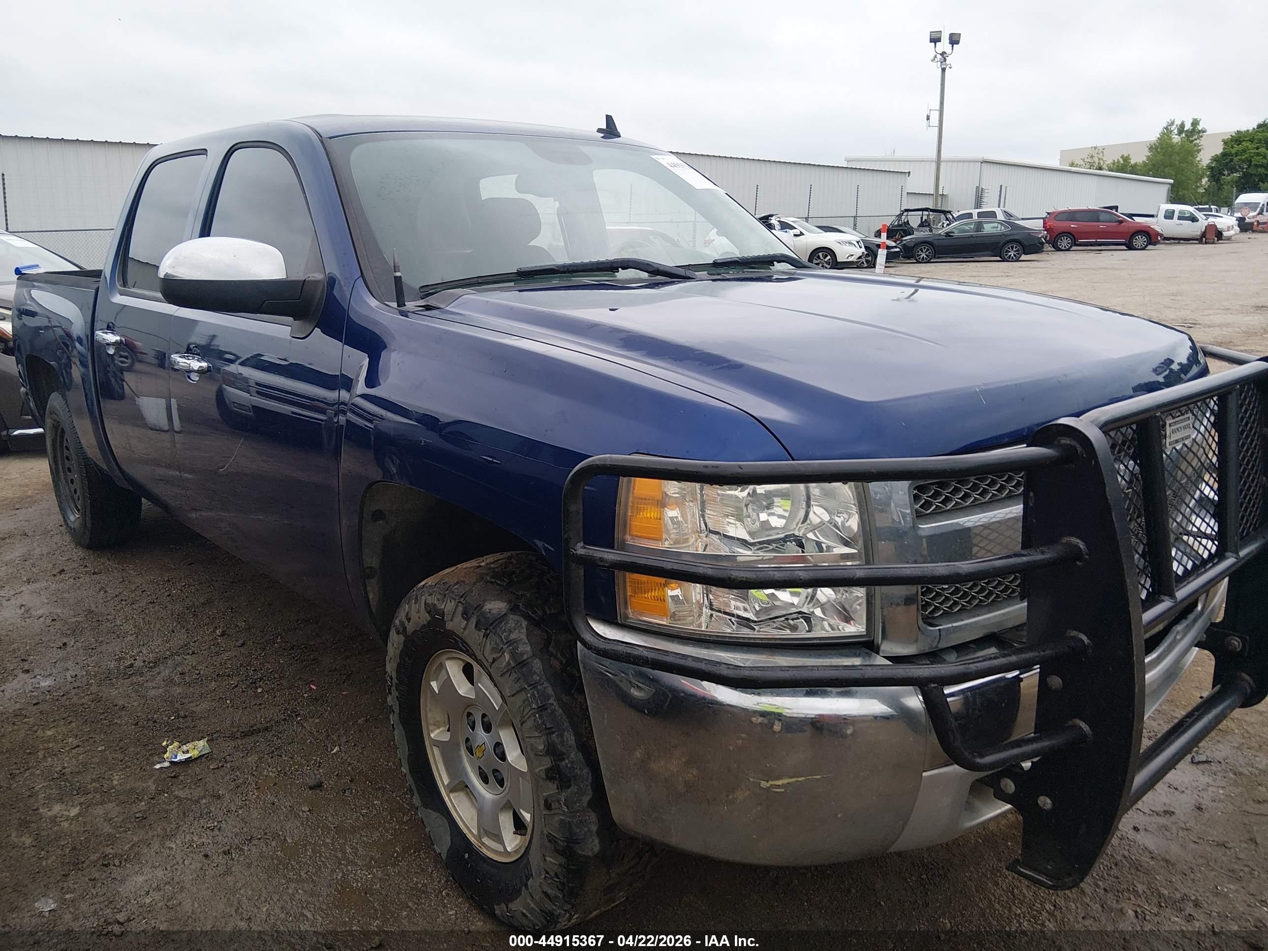 2012 Chevrolet Silverado 1500 Lt Blue vin: 3GCPKSE71CG300866