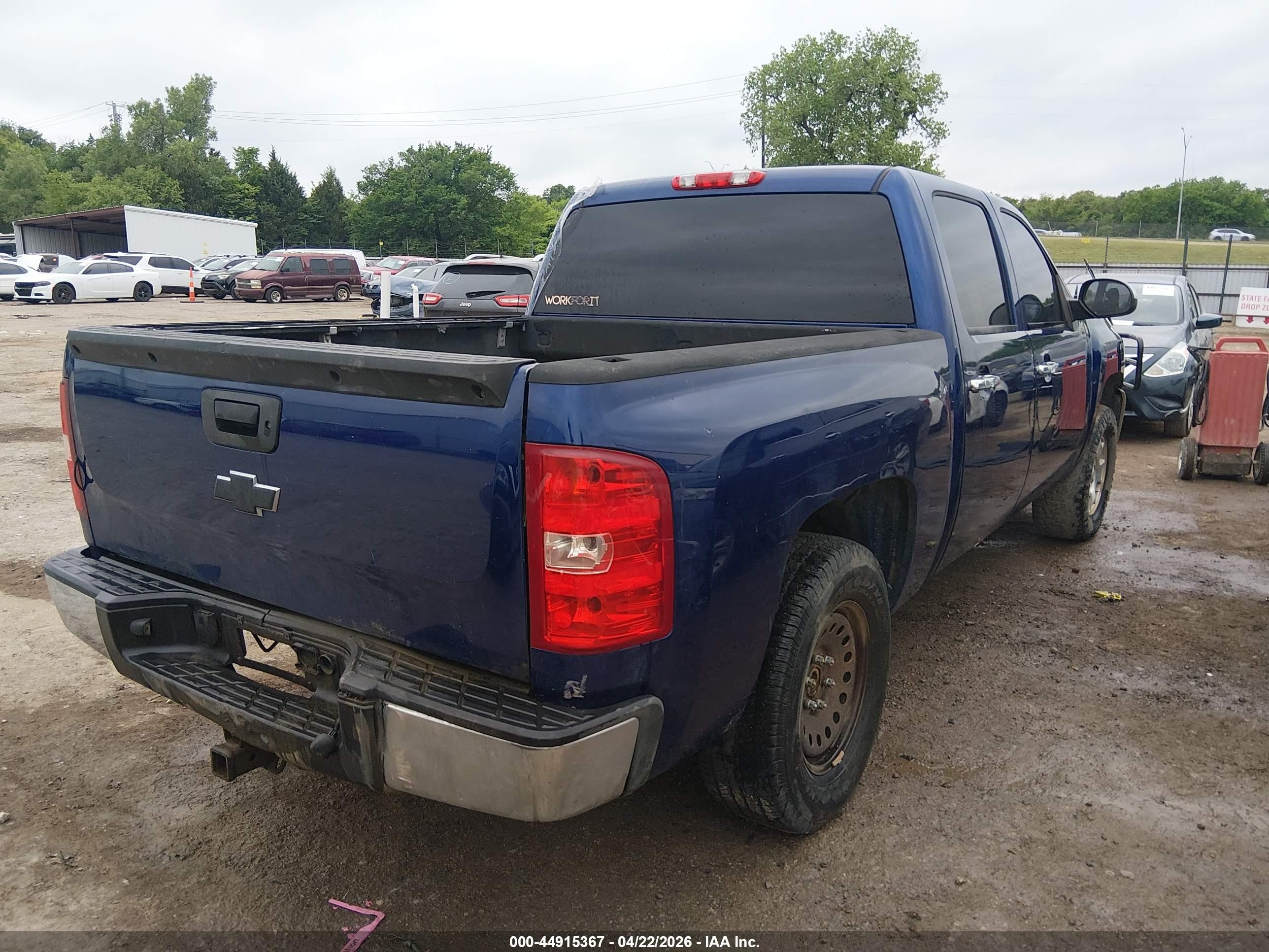 2012 Chevrolet Silverado 1500 Lt Blue vin: 3GCPKSE71CG300866