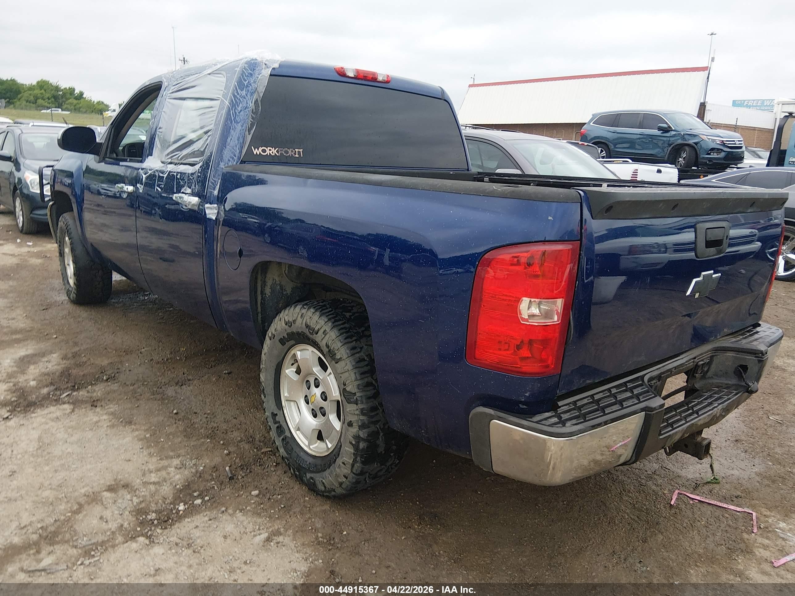2012 Chevrolet Silverado 1500 Lt Blue vin: 3GCPKSE71CG300866