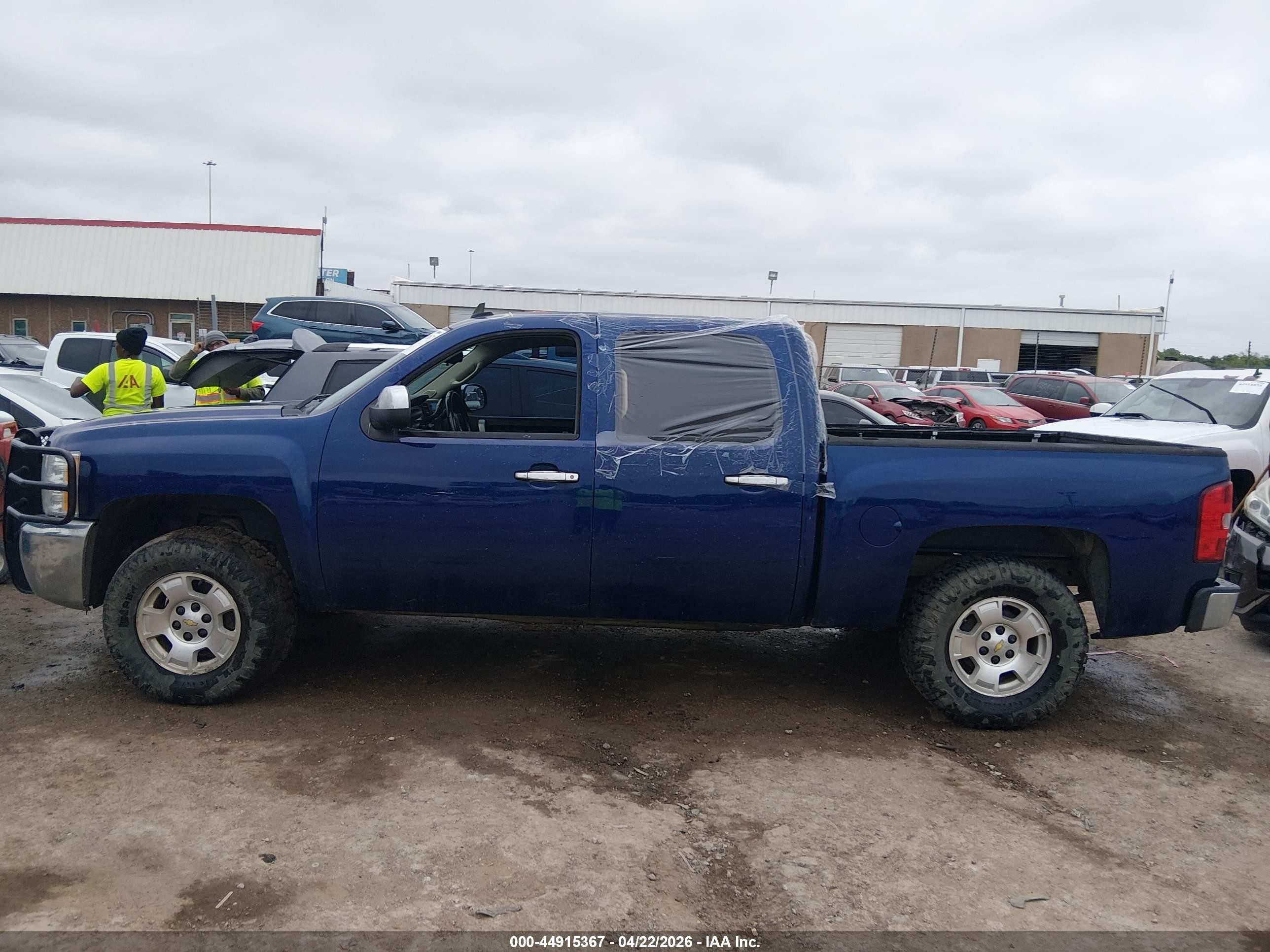 2012 Chevrolet Silverado 1500 Lt Blue vin: 3GCPKSE71CG300866