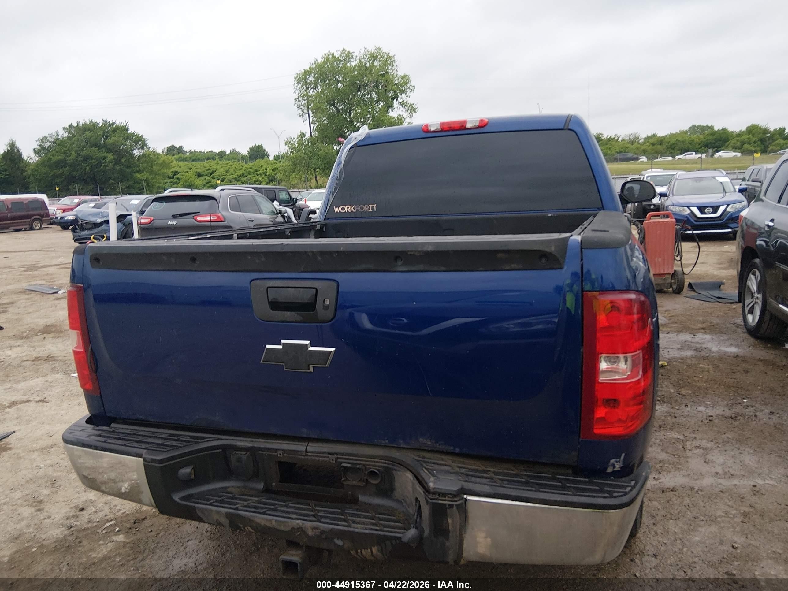 2012 Chevrolet Silverado 1500 Lt Blue vin: 3GCPKSE71CG300866