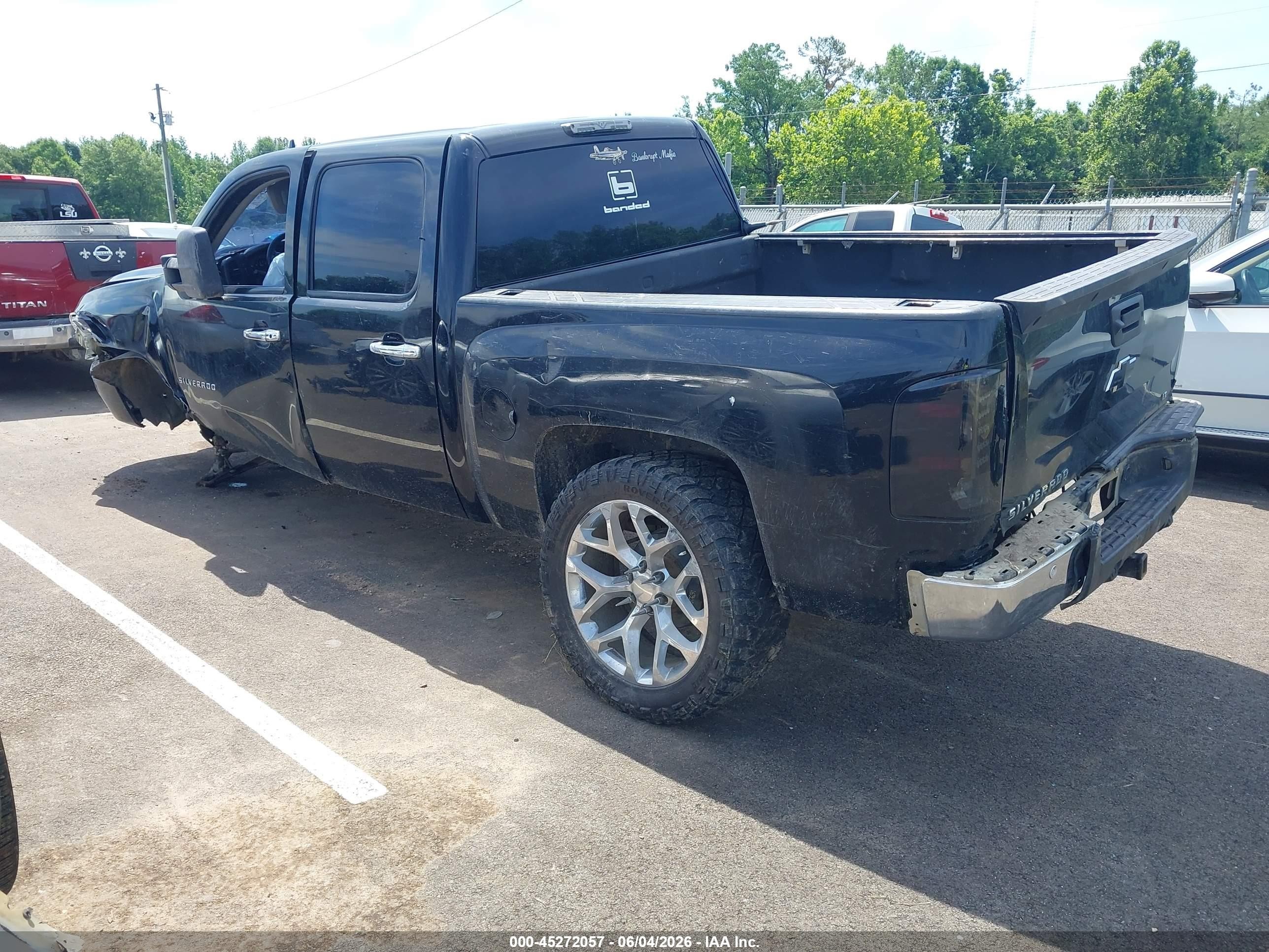 2012 Chevrolet Silverado 1500 Lt Black vin: 3GCPKSE71CG303573
