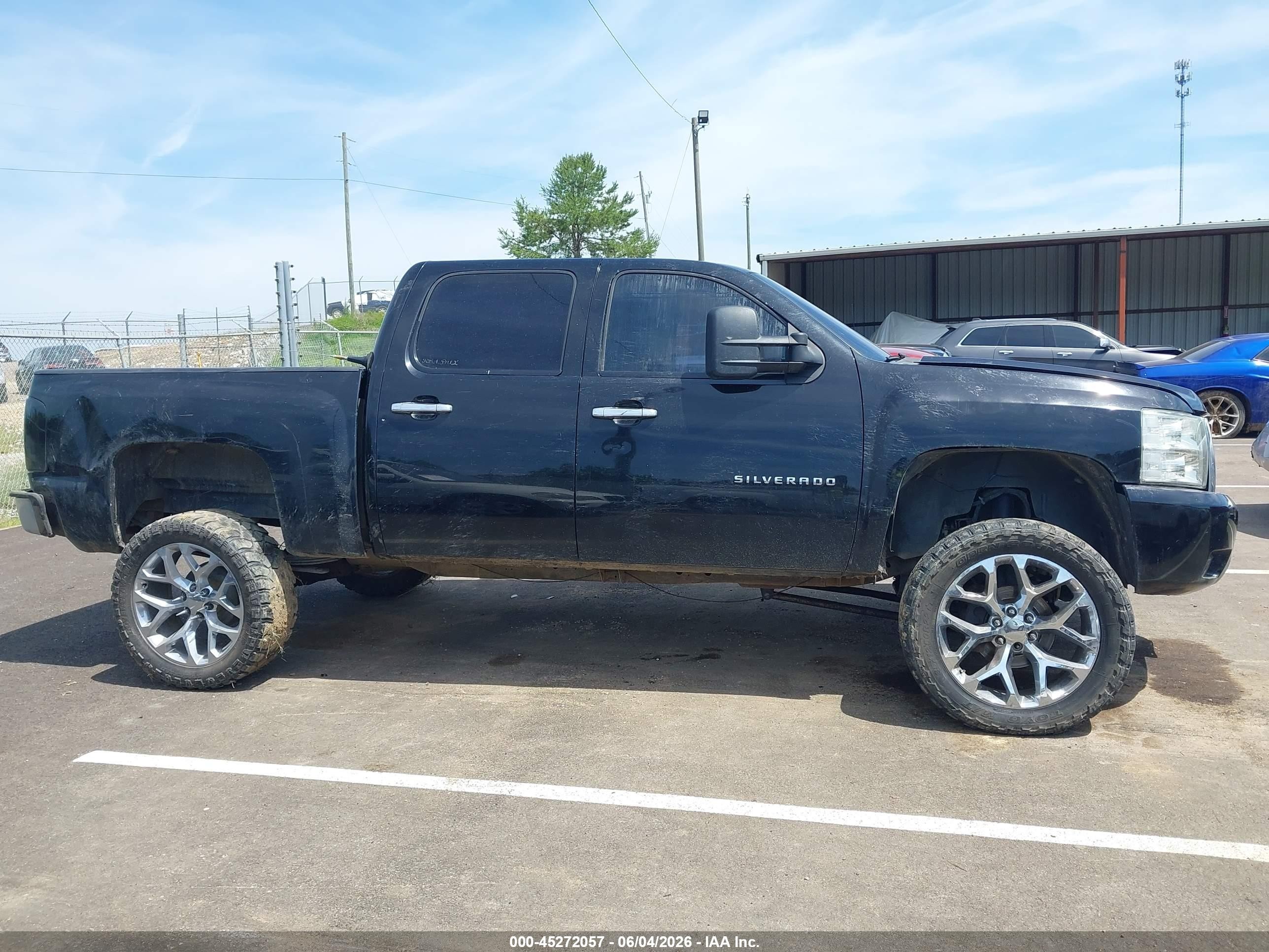 2012 Chevrolet Silverado 1500 Lt Black vin: 3GCPKSE71CG303573