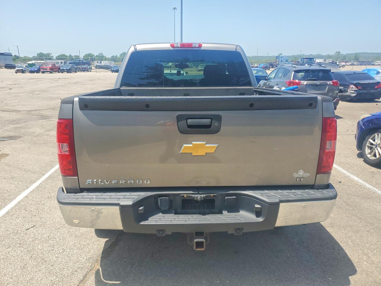 2013 Chevrolet Silverado K1500 Lt Silver vin: 3GCPKSE71DG158827