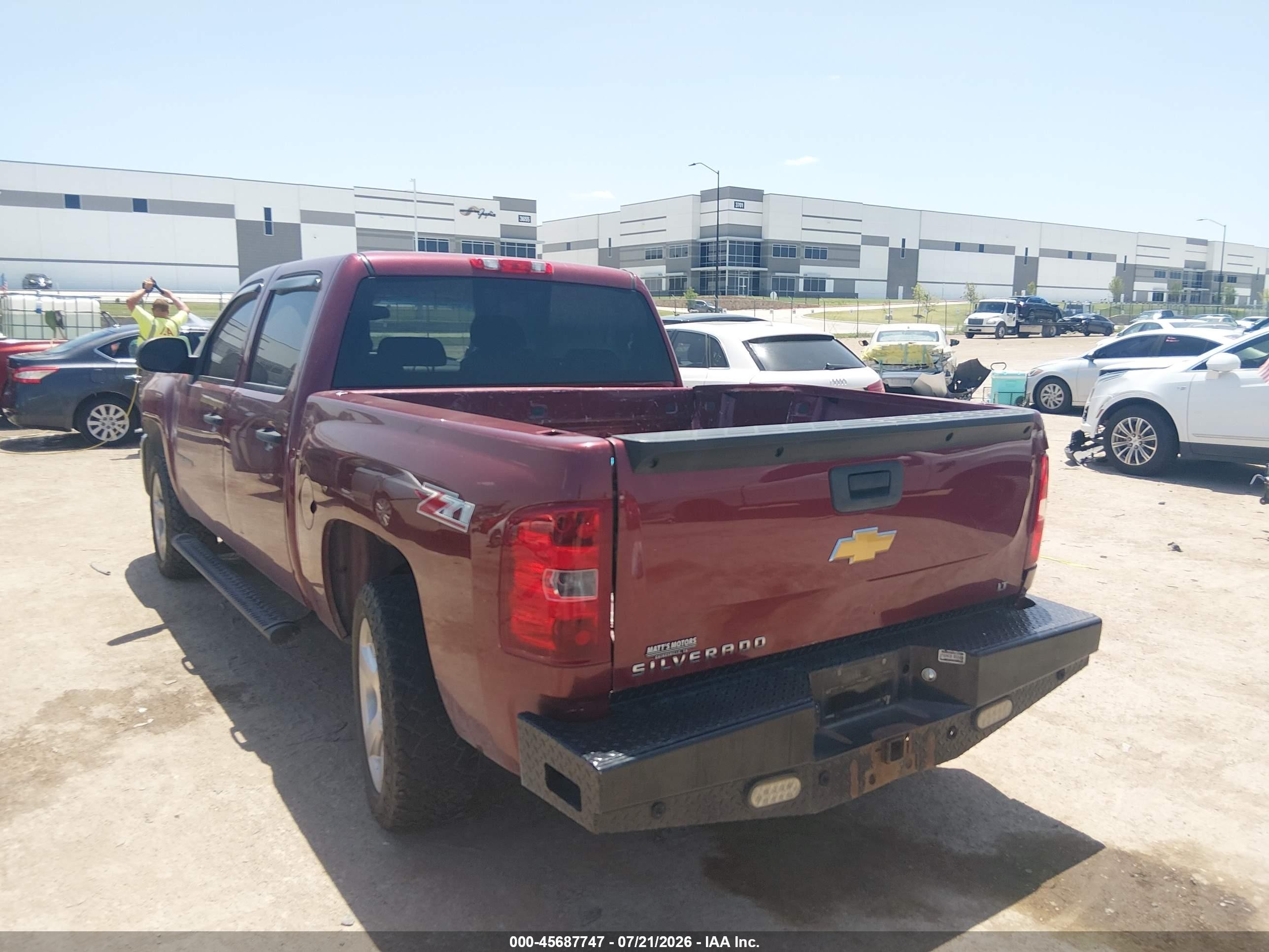 2013 Chevrolet Silverado 1500 Lt Maroon vin: 3GCPKSE71DG159816