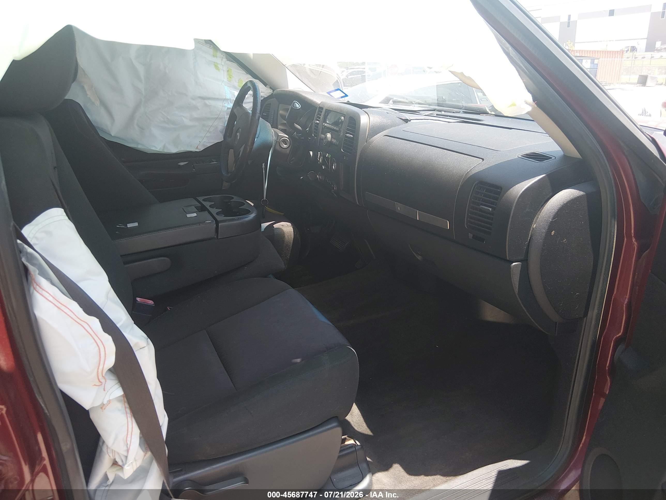 2013 Chevrolet Silverado 1500 Lt Maroon vin: 3GCPKSE71DG159816