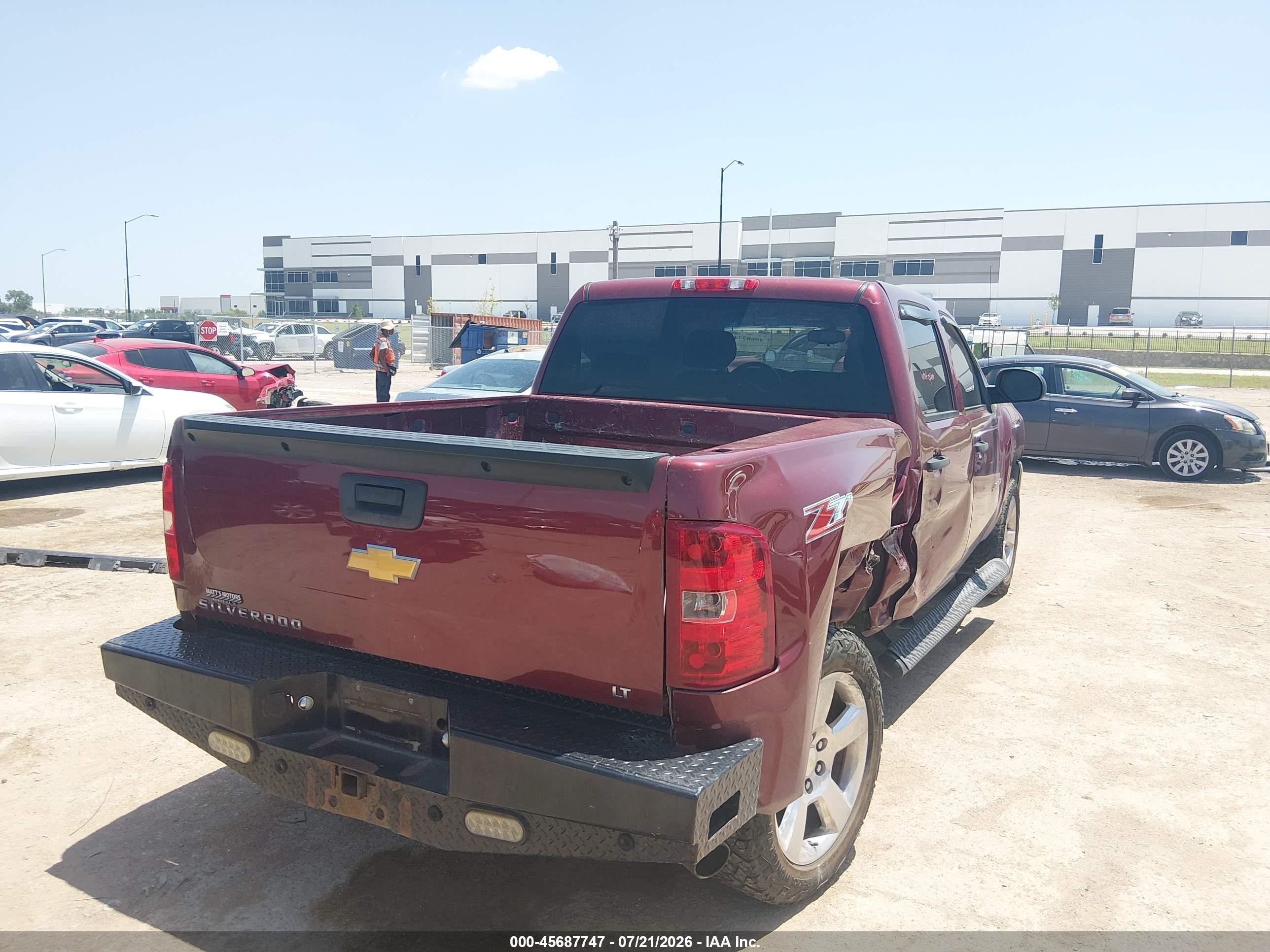 2013 Chevrolet Silverado 1500 Lt Maroon vin: 3GCPKSE71DG159816