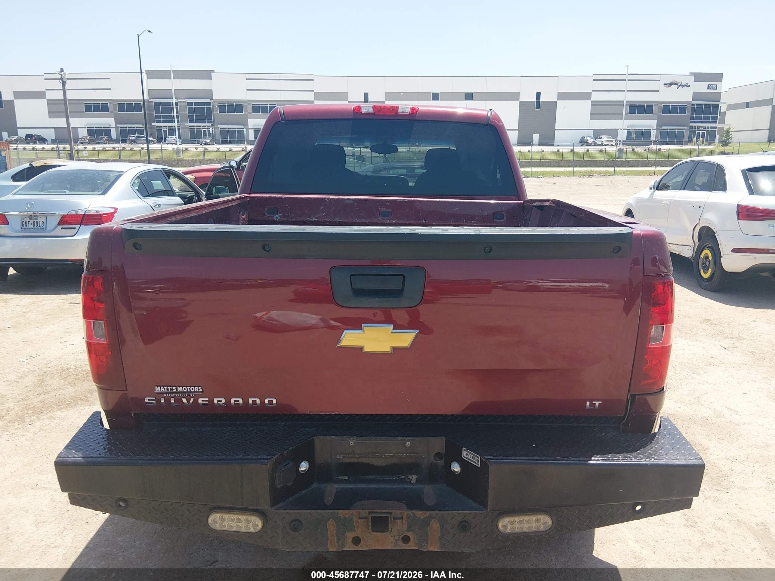2013 Chevrolet Silverado 1500 Lt Maroon vin: 3GCPKSE71DG159816