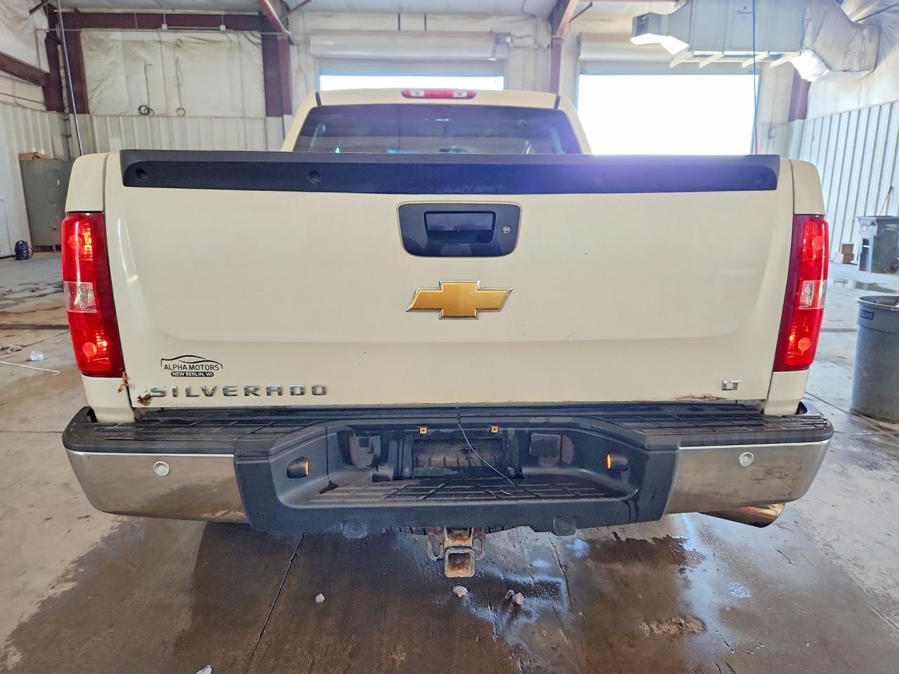 2013 Chevrolet Silverado K1500 Lt White vin: 3GCPKSE71DG228293