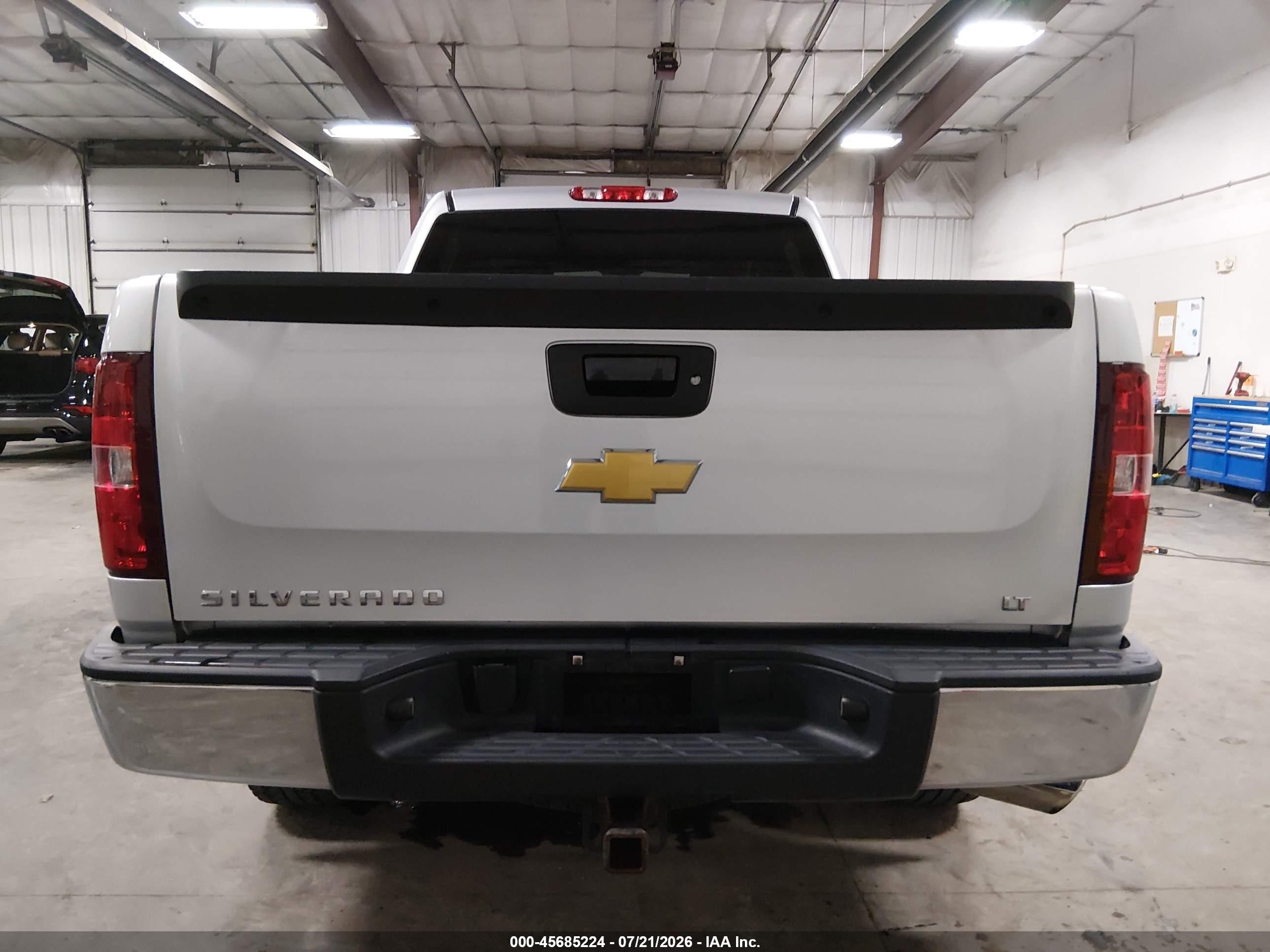 2013 Chevrolet Silverado 1500 Lt Silver vin: 3GCPKSE71DG277882