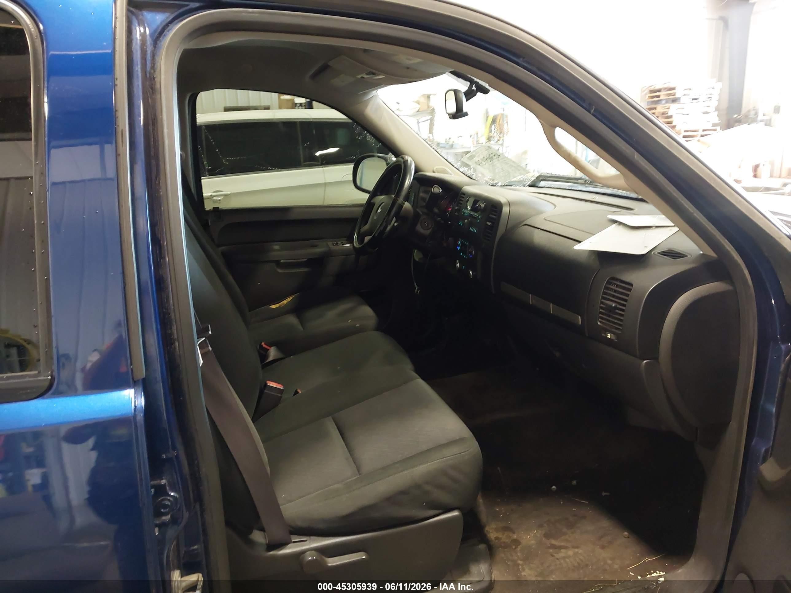 2013 Chevrolet Silverado 1500 Lt Blue vin: 3GCPKSE71DG281656