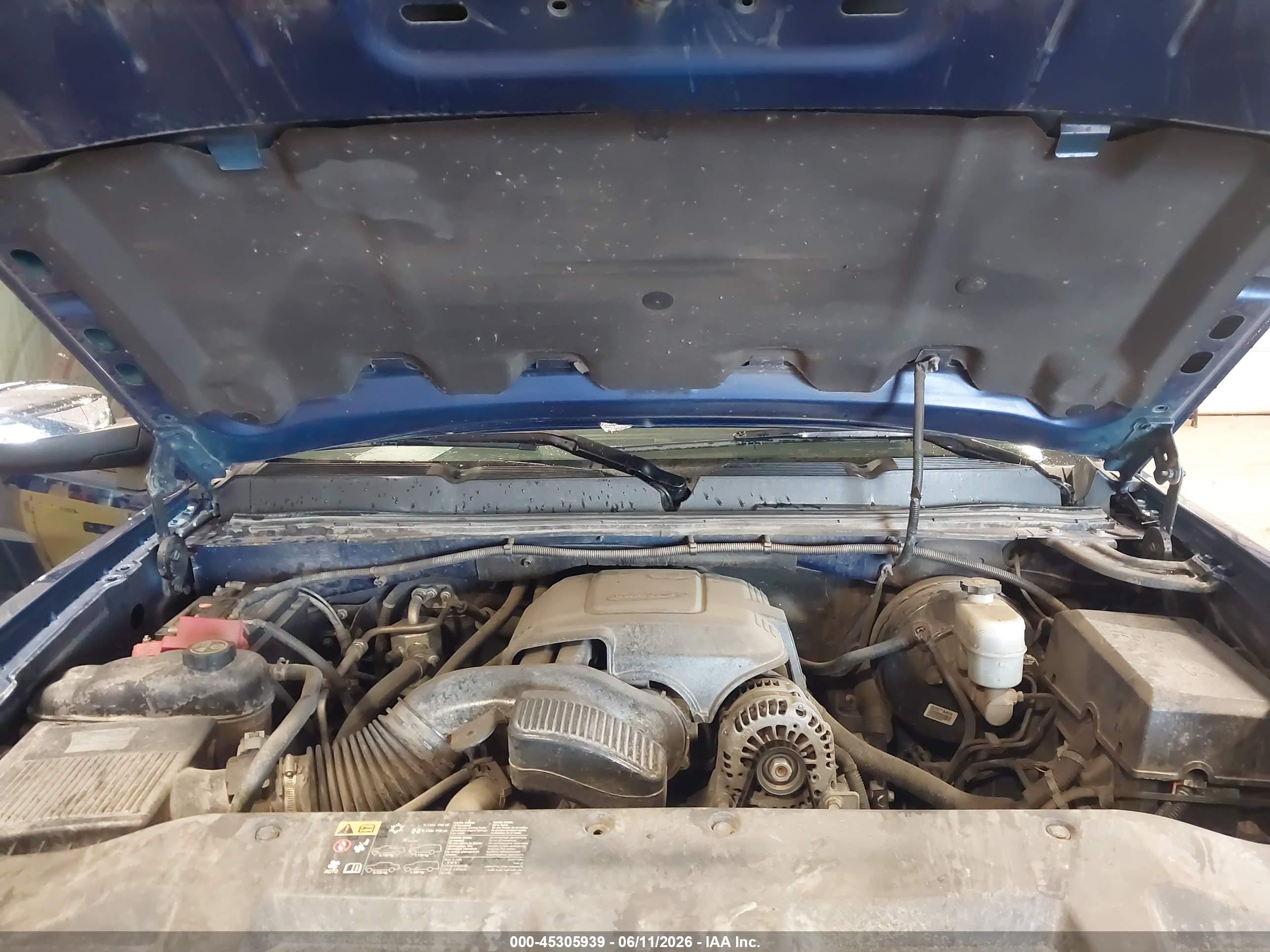 2013 Chevrolet Silverado 1500 Lt Blue vin: 3GCPKSE71DG281656